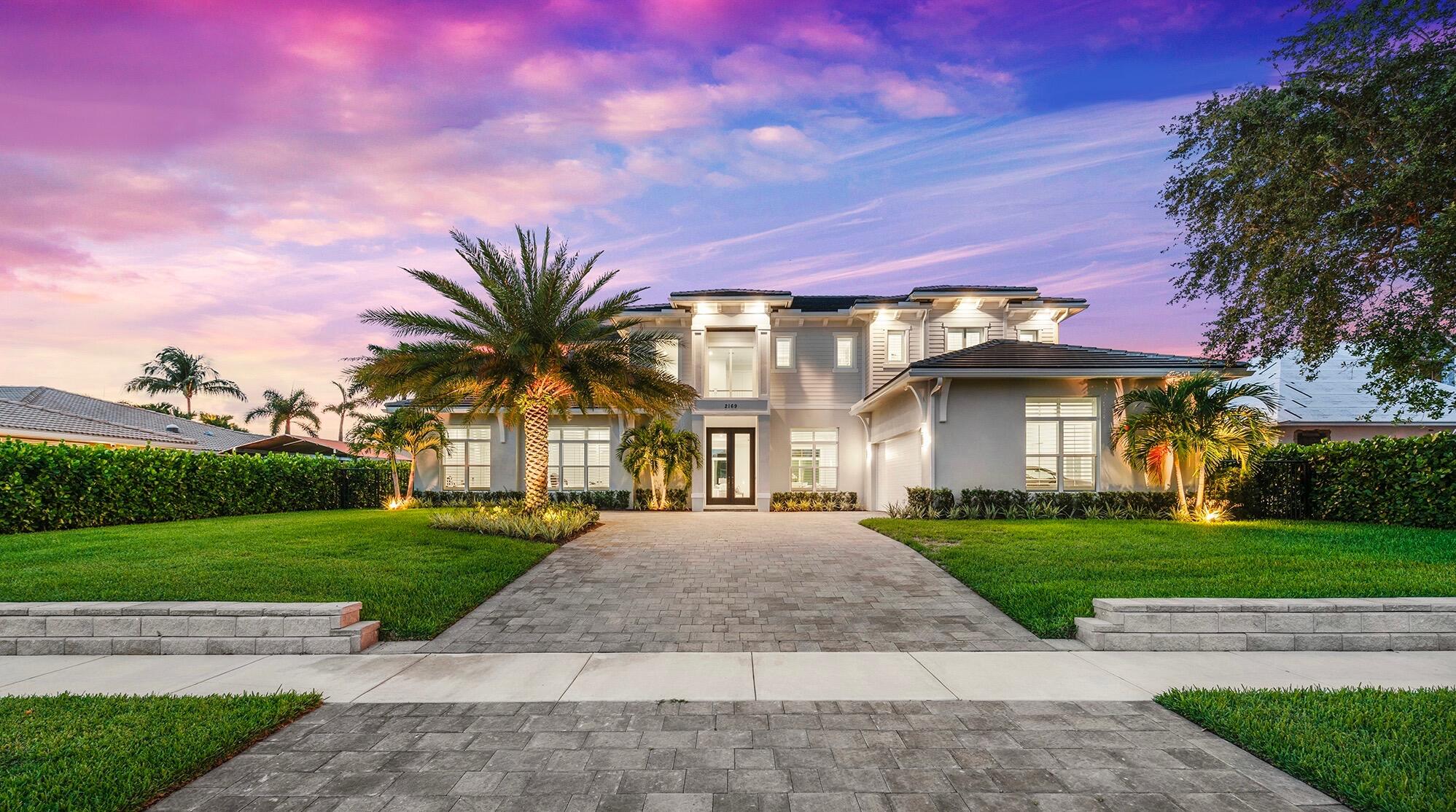 Palm Beach Gardens Waterfront! Newer Custom Built Luxurious Home with High End Finishes throughout!  Smart Home with security system.  Open floor plan, Chefs kitchen, 2 islands and a very large pantry! 2 laundry rooms, tackle/flex room, Upstairs balcony to enjoy the outside and watch a sunrise or sunset. Extensive patio with a Summer kitchen, infinity pool and spa.  High ceilings with recessed lighting throughout. Plantation Shutters. Elevator, whole house generator.  100 feet of Waterfront with no fixed bridges in a no wake zone. Home is just 10 minutes to the beach, best shopping and best restaurants. Only 20 minutes to PBI. Don't get stuck up North next winter again! Can be sold furnished. South Florida outdoor living at its finest.