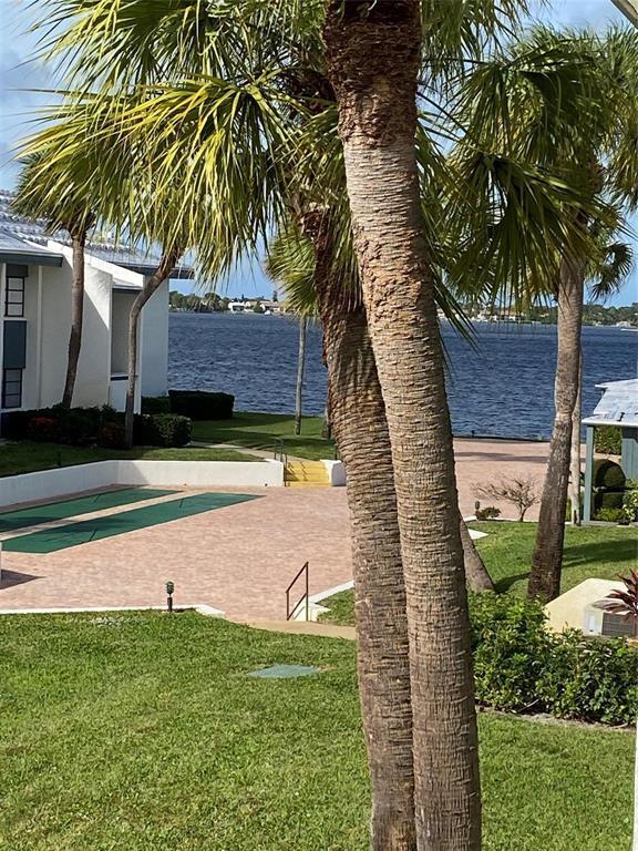 Water views. Condo has new Luxury Vinyl flooring in Living room and bedrooms. Everyone loves staying at Pierpoint Yacht club in Stuart. Clean and inviting 2 bedroom. Sit on the balcony and watch the boats go by. This condo is fully furnished in an over 55 community. This active community has 2 pools, fitness room, library, club house, and more. Community is on the river. Boat dockage available. All Utilities included except electricity.  Driving Directions:  Ocean Blvd to St. Lucie Blvd. Look for 175 SE St. Lucie Building C.