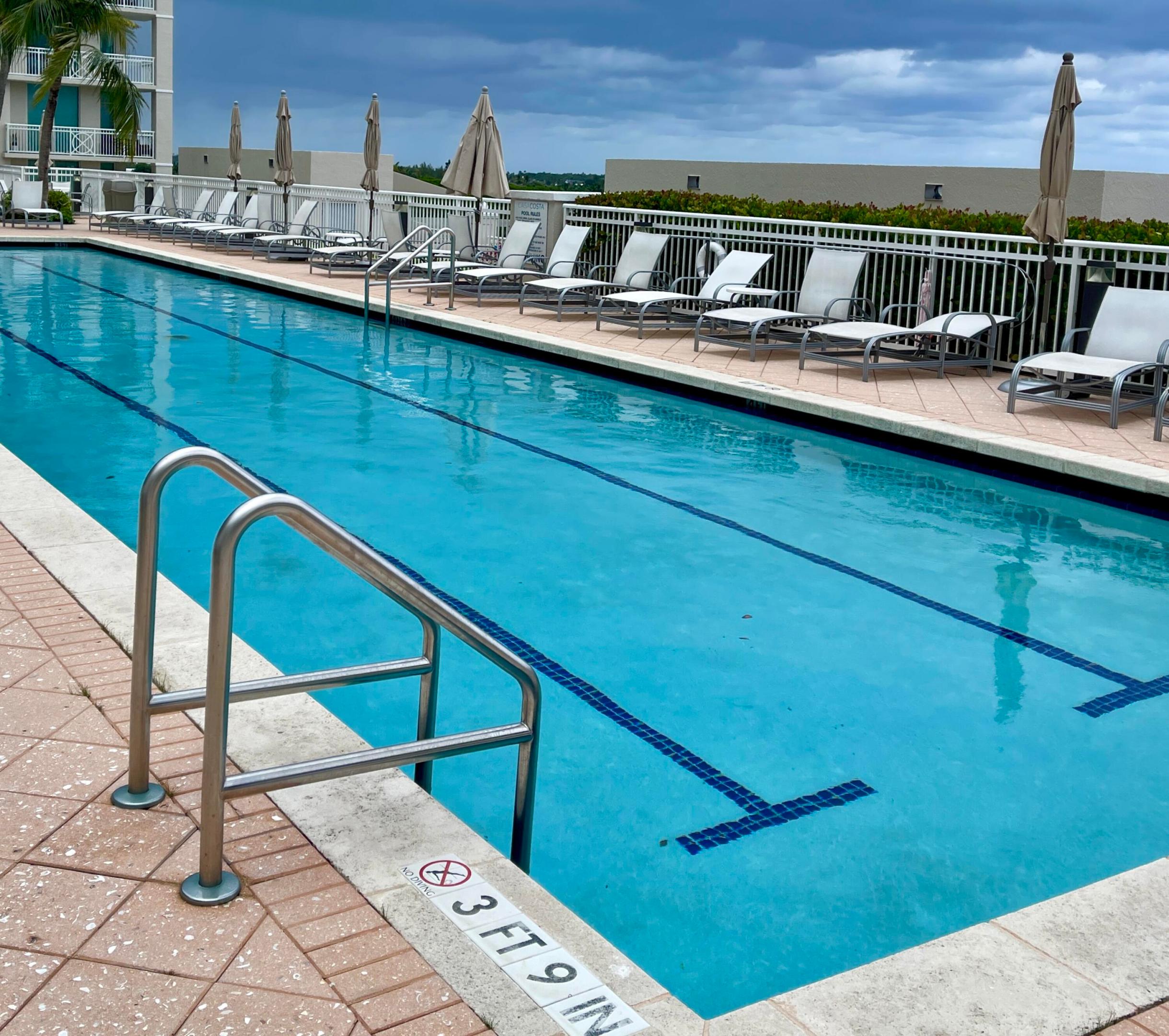 Welcome to this luxury 2-bedroom, 2-bathroom condominium located in Casa Costa Condo in Boynton Beach, Florida. This well-appointed residence offers 1,185 square feet of finished living space across 14 stories, providing convenient access to amenities and the surrounding area. The waterfront property location adds distinctive appeal to this offering. A single garage stall is included with this unit, ensuring convenient parking and vehicle storage. This condominium presents a practical opportunity for those seeking a waterfront view residence in Boynton Beach.