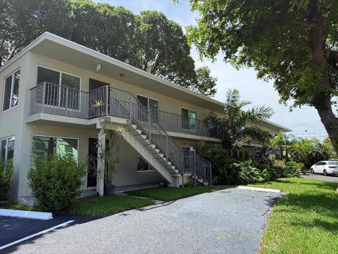 Welcome to this charming one-bedroom, one-bathroom second floor walk-up corner apartment located in a boutique building in the Pinehurst community of Pompano Beach, Florida. The thoughtful layout maximizes the available square footage to create functional areas for comfortable everyday living. This unit has tile floors and an updated kitchen and bath! Steps to Publix, shops, restaurants, and the beach! Great location!