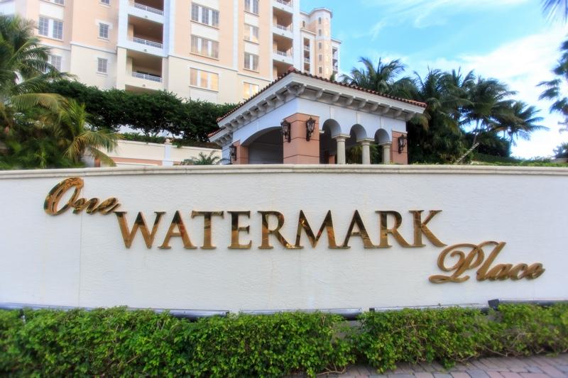 ONE WATERMARK PLACE OF THE PALM BEACHES - Residential