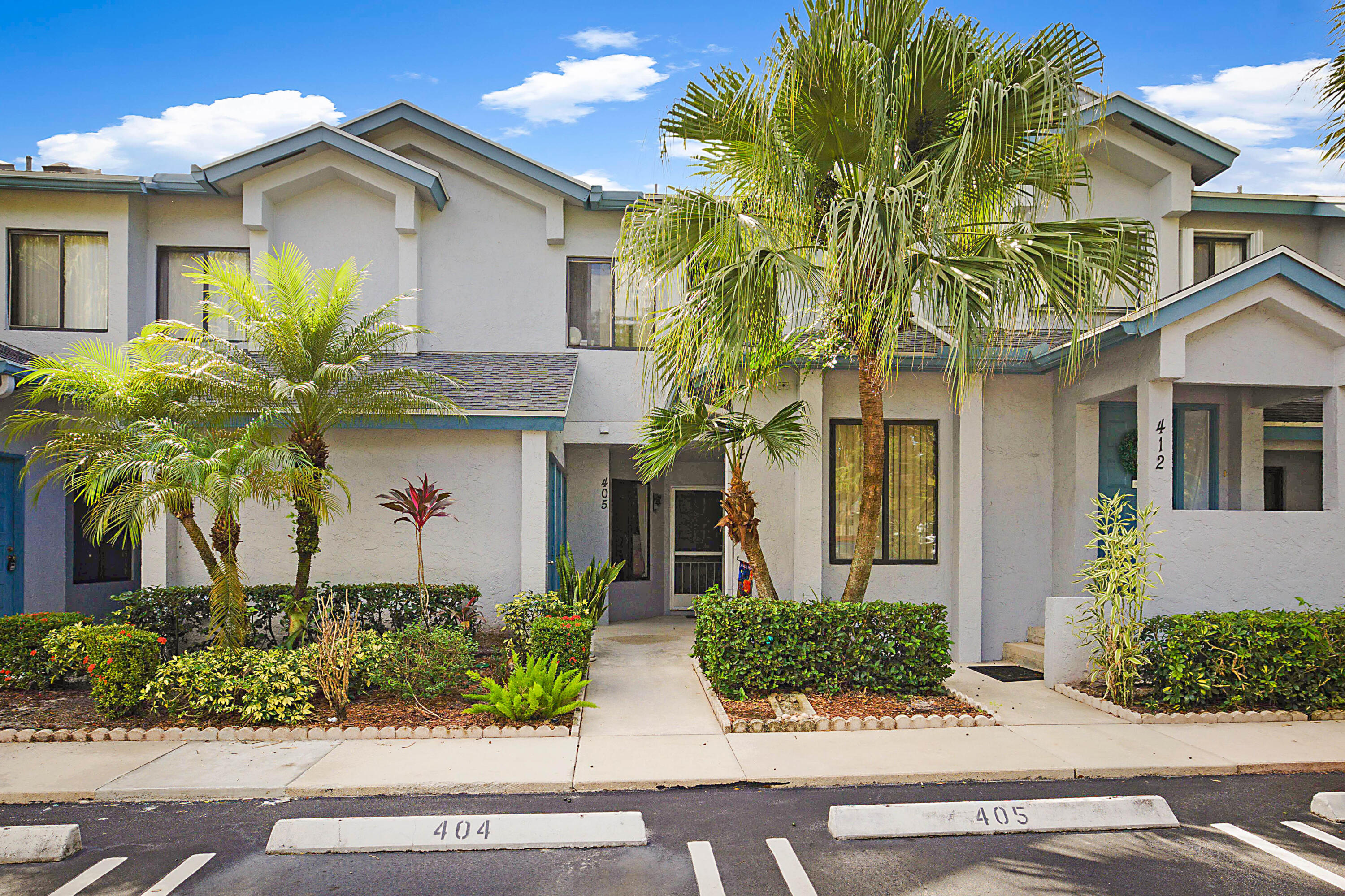 Beautiful 2 Bed/2 Bath 1st floor Condo in the highly desirable developent of River Bridge. Relax on the Patio with its serene water view.  Kitchen recently redone with white cabinets. Walking distance to the Pool. Manned-gated community with resort style amenities, Maintenance fees include access to 3 heated pools, spa, 6 lighted Tennis courts, basketball, pickle ball, billiard room, gym, playground, Performance Center, Cable and internet. Close to PBI Airport, shopping, beaches, dining & tons of recreational options including Okeeheelee Park with its public golf course, walking trails, bmx park, world class water skiing & the Tiger Shark Water Park. Qualifies for Mortgage Firm smart start lender credit of  $15,000 if purchased as a primary.  Call Mike Doyle