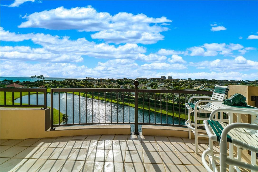 Rarely available 2 bed/ 2 bath Penthouse condo with breathtaking ocean views! Walk to Jupiter’s beautiful beach from the community’s private walkway. This exclusive end unit features 20 ft. vaulted ceilings in the living room, dining room, kitchen and bedrooms, as well as a large balcony with scenic views. The en suite master bedroom offers great views & a large walk-in closet.  Split floor plan provides privacy for your guests and a full sized guest bath. Bonus room can be used as office, bedroom or storage. Ocean Bluffs North offers a well-maintained gated community, on-site management, tennis courts and resort style pool. The land on the North side of the property has been designated as a natural preserve, and can never be built on. Can be rented 90 days, twice per year.