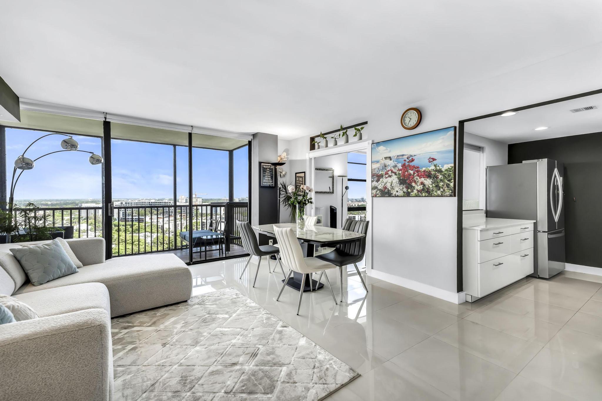 CALL listing agent MARINA for daily private showings Aventura circle - converted 2 BEDROOM 2 Baths , new 2024 AC ,  unit on the 19th floor with view of the GOLF  course  . Unit has with no obstruction of the city views, completely  renovated, with very upscale finishes. Turn-key opportunity in the heart of Aventura, a very secure neighborhood with 24 hour security and a gated community. Brand new lobby and hallway, elevators as well