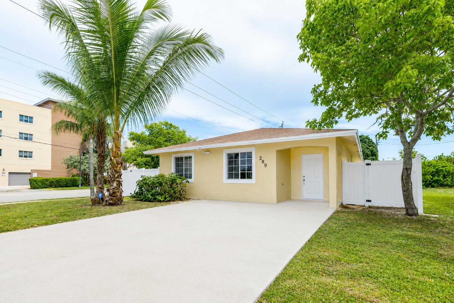 Move right into this beautifully renovated 5-bedroom, 2-bath home in Deerfield Beach! Thoughtfully updated throughout, this home features a stunning modern kitchen, tastefully remodeled bathrooms, fresh interior paint, and spacious bedrooms with generous closet space, including walk-in closets. The primary suite offers a beautifully designed ensuite bath with a dual-sink vanity. Step outside to a newly poured concrete patio overlooking an oversized, fully fenced backyard—perfect for entertaining, pets, or enjoying the Florida lifestyle. Additional highlights include an ADT security system, with security monitoring and pest control included in the rent. Conveniently located near shopping, dining, major highways, parks, and just a short drive to the beach. Don't miss this exceptional rental