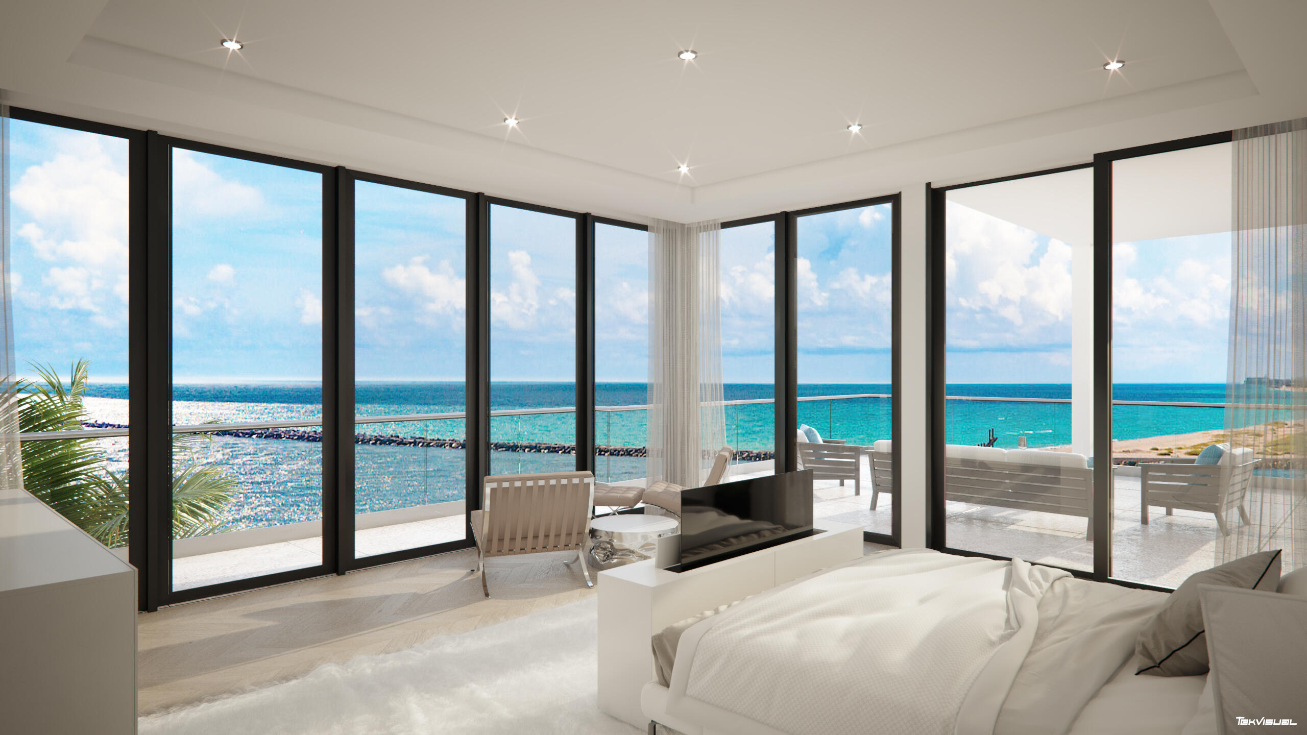 ICON at 206 Inlet Way in Palm Beach Shores is a stunning new development coming to waterfront of the gorgeous Palm Beach Inlet. A collaboration of modern design, high-end materials and a timeless location give ICON at PB Shores the perfect opportunity to become your new piece of paradise. The Penthouse has a stunning, direct waterfront presence with 360 degree views within the entire top floor of ICON at PB Shores. Three bedrooms plus den/fourth bedroom, four and a half baths, wine room, chef's kitchen with separate bar are just a few of the luxury offerings. Palm Beach Shores is close to all the main attractions that The Palm Beaches offer, such as the shoppes and restaurants within the PGA Blvd corridor, the eclectic and cultural attractions of West Palm Beach, and gorgeous Palm Beach.