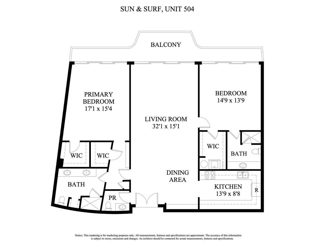 One Hundred Sun & Surf Cond - Residential