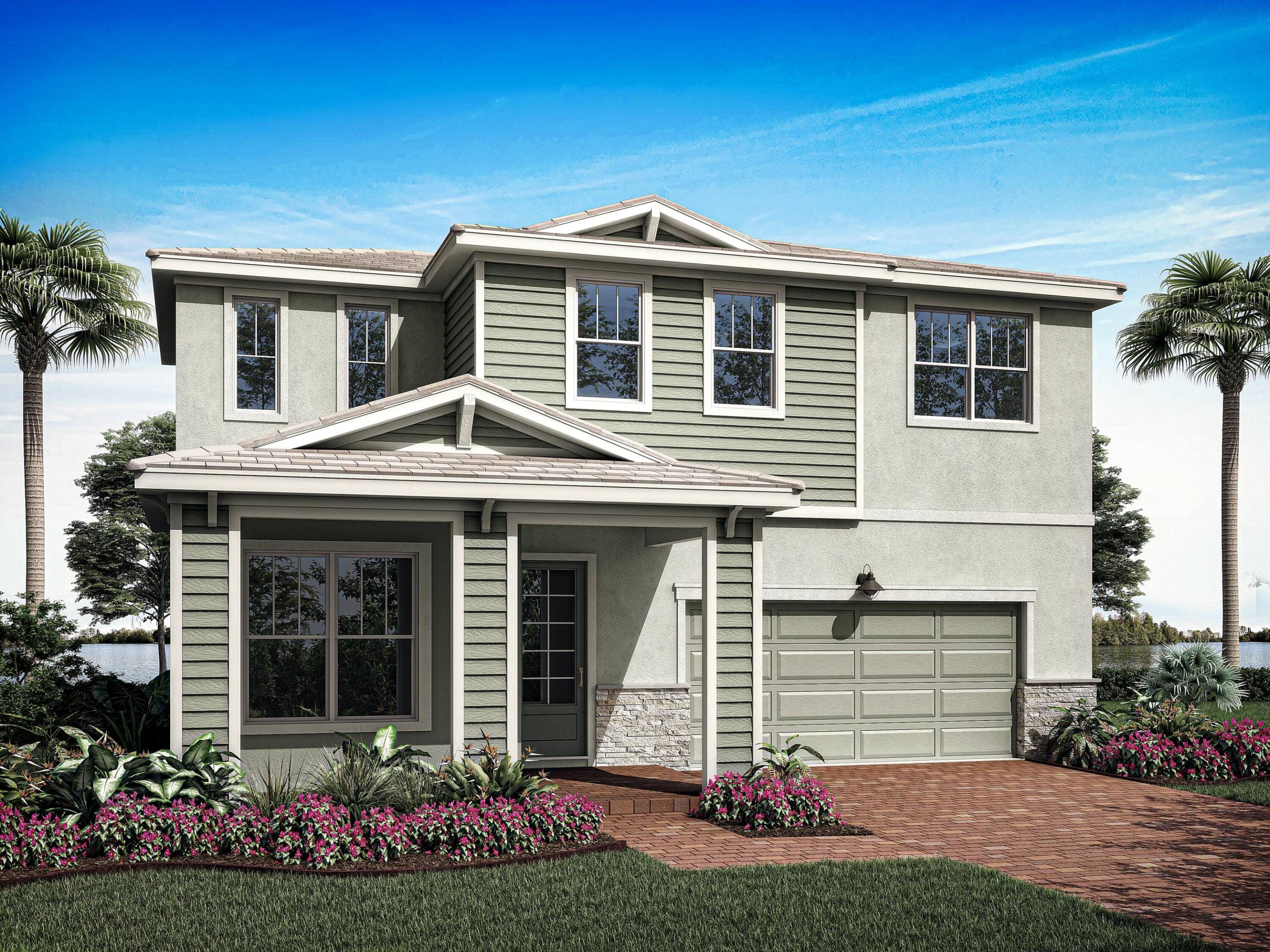 The Canopy offers thoughtfully designed two-story living with an open-concept layout featuring a spacious kitchen, Great Room, and dining area that extends to a covered lanai. A first-floor study room provides added versatility, while the second floor includes a loft, a private owner's suite, and three additional bedrooms.