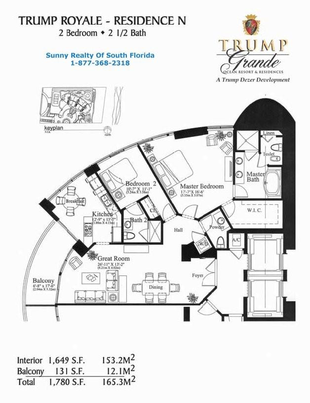 TRUMP ROYALE CONDO - Residential Lease