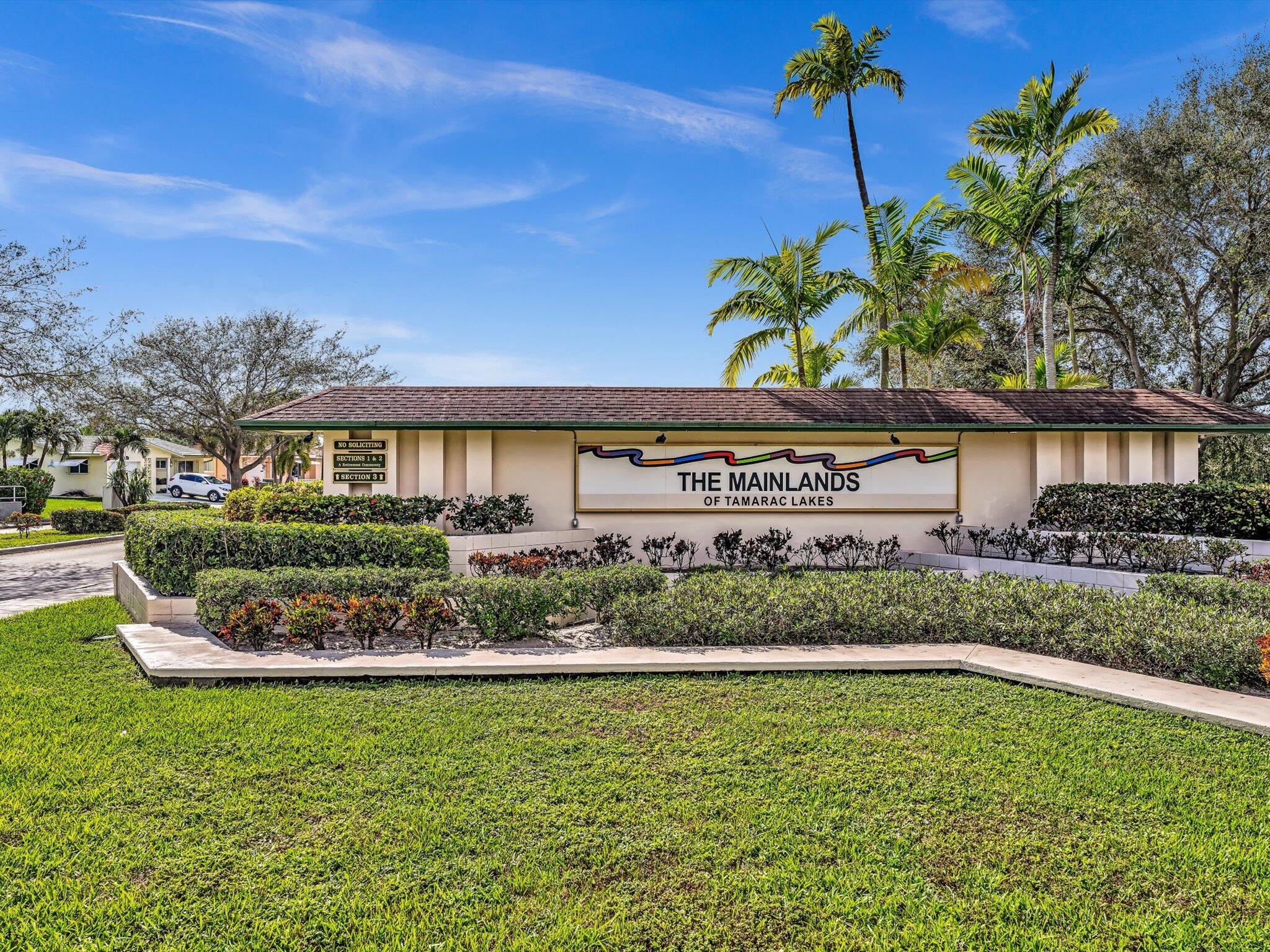 MAINLANDS OF TAMARAC LAKES - Residential