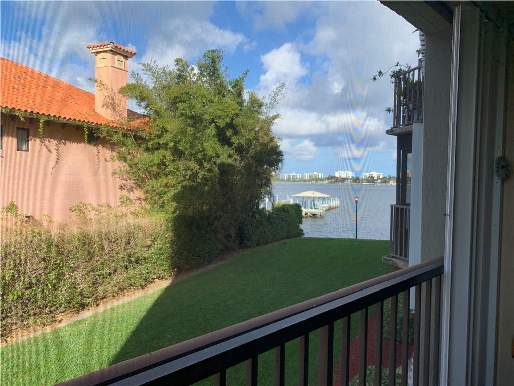 TAKE THE 3D VIRTUAL TOUR!! BEAUTIFULLY REMODELED 2 BEDROOM 2 BATHROOM WITH WATERVIEWS! LIVE STEPS FROM THE INTRACOASTAL! GRANITE COUNTERTOPS, ONYX & MARBLE BATHS. GORGEOUS CUSTOM WOOD KITCHEN CABINETRY WITH NEW FRIDGE. OPEN LAYOUT AND FULLY DECORATED WITH HIGH-END FURNISHINGS. ALL FURNITURE IS  INCLUDED IN THE SALE. AWESOME TURNKEY INVESTMENT PROPERTY! CAN BE RENTED IMMEDIATELY.