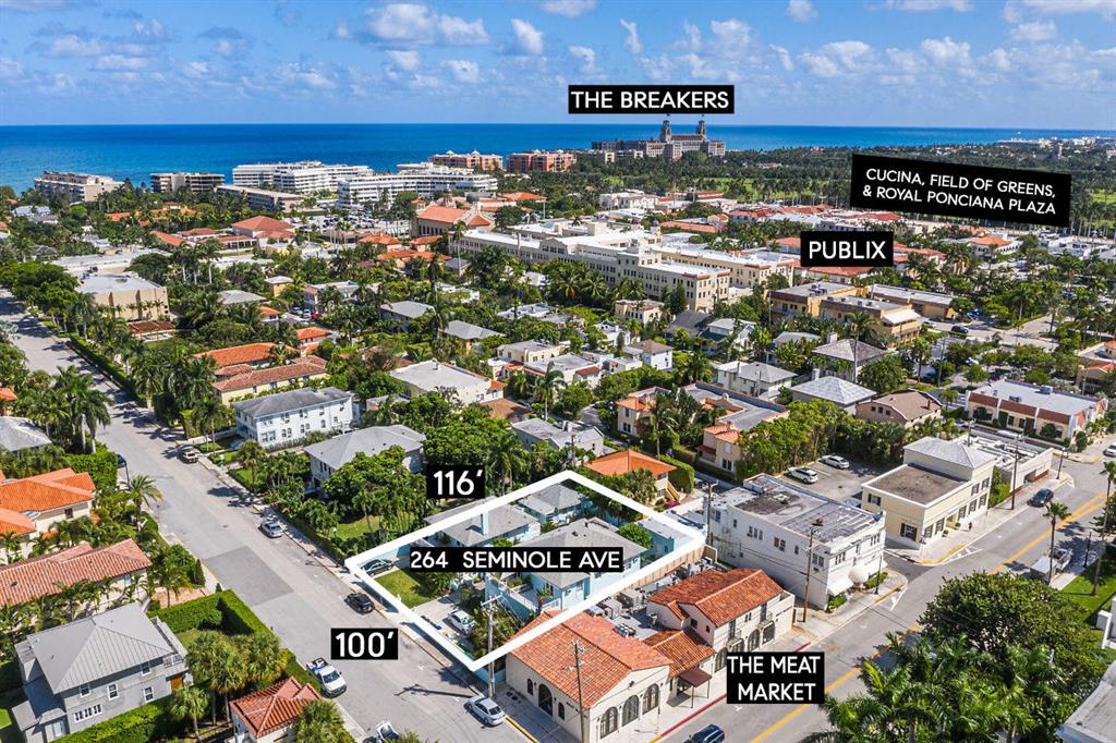 Fully Leased! Income generating from day 1. This 16 unit multifamily building is located in the center of town. The 16 units are spread out across 4 unique buildings. The units consist of a mix of studio, Jr 1 bedroom, and 1 bedroom apartments as well as a free standing cottage. The lot has 100' of frontage on Seminole Avenue and is 116' deep with 11,600 sqft. Zoned RC - ( 50-PALM BEACH). This property is steps from the beach, lake trail, Publix, shopping and dining at the Meat Market Restaurant and on Royal Poinciana Drive and Plaza.