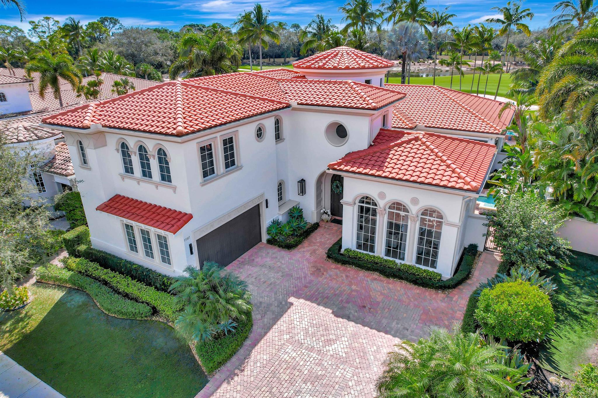 Exquisite Fully Remodeled Estate in Old Palm Golf Club. Welcome to this luxurious 4,483 SF residence, meticulously reimagined through a total gut remodel, offering the finest in modern elegance and comfort. Nestled in the prestigious Old Palm Golf Club, this stunning home features 4 bedrooms, 4.2 baths, and a brand-new roof (2021). OFFICE CAN BE 5TH BEDROOM. . 
Sophisticated Interior Upgrades, All-new kitchen with custom cabinetry, Wolf 48'' gas range with skillet, Subzero appliances, Sharp drawer microwave, and a Subzero 146-bottle wine chiller, All-new bathrooms with designer tile, vanities, and fixtures, New porcelain flooring throughout the entire home, Updated wiring for internet and cable, plus new recessed lighting. Media/Office (POTENTIAL 5TH BEDROOM) with a Subzero 86-bottle wine chiller and refrigerator/freezer with an icemaker. Primary suite with His & Hers closets, a spa-like bath, and private access to two outdoor patios, one with an entertainment center and TV, the other overlooking the golf course with a built-in BBQ gas grill and wet bar. New synthetic grass in the rear yard. New BELT pedestrian gates throughout the outdoor areas. Saltwater pool with all-new equipment and heater.
Expansive patio with professional-grade gas grill, infrared burner, icemaker, refrigerator, and sink, plus a second entertainment area with TV and wet bar. Second Floor Retreat offers
A unique two-bedroom junior suite with ensuite baths, sharing a mini bar with sink and refrigerator. A third ensuite guest bedroom, offering privacy and comfort. Additional Features include, Epoxy-finished garage with split A/C, overhead storage, golf cart parking, and central vacuum, House generator with WiFi monitoring, All impact glass windows & doors, New Hunter Douglas blinds with remote controls, New on-demand hot water heater and comes fully furnished, including outdoor furnishings and umbrellas. Come live the Old Palm Golf Lifestyle which is situated in the heart of the Palm Beaches, this exclusive golf club community offers world-class amenities, including a newly renovated clubhouse, a 20,000 SF lifestyle center featuring a two-story fitness facility, spa, and a four-lane lap pool and a 33-acre practice facility with a double-sided range, providing an unparalleled golfing experience.
This is South Florida luxury living at its finest, a move-in-ready masterpiece in one of the most coveted communities. Schedule your private tour today!