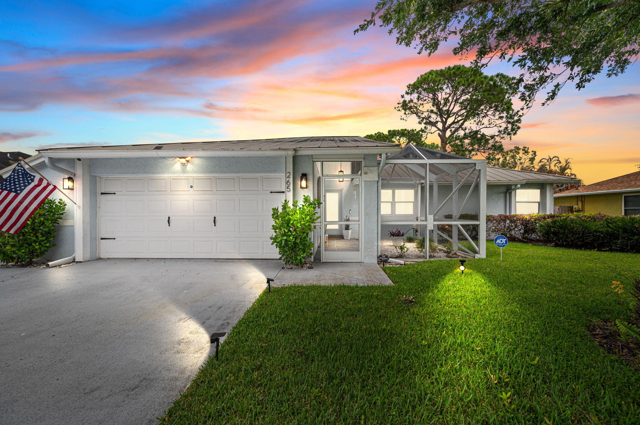 Mint condition home with IMPACT WINDOWS AND DOORS and METAL ROOF 2016. Get ready to enjoy all the upgrades in this home. Stainless steel Sansung kitchen appliances with granite countertops. LVT through out home. Split floor plan with master bedroom including shower bath. 2 additional bedrooms and bath. Fenced yard with beautiful landscaping. Screen enclosed pool and cabana with electric for all your entertaining. Concrete pad behind the fence for RV or Boat parking. Great location nearby Crosstown Parkway with quick access to US1 and Jensen Beach or the FL Turnpike. 2 miles to boat ramp for St. Lucie River.