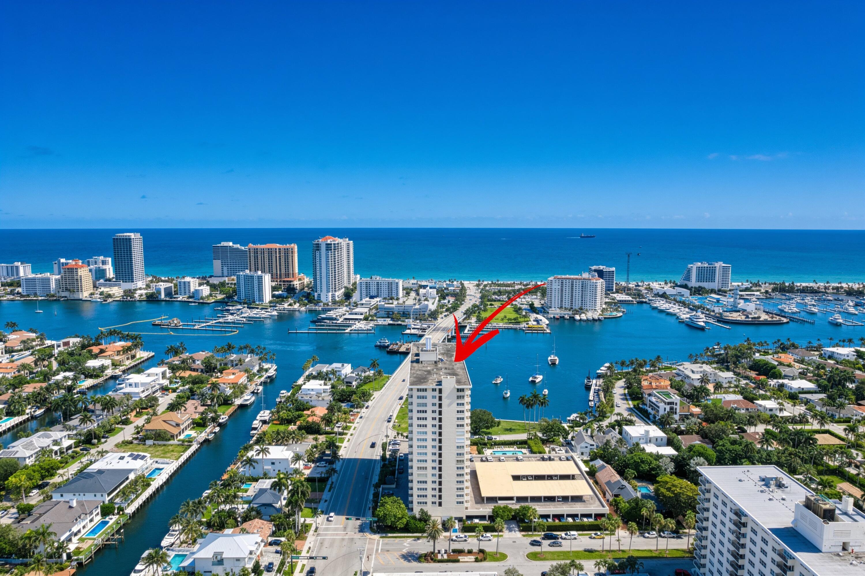 ABSOLUTELY GORGEOUS WATERFRONT CONDO | BREATHTAKING INTRACOASTAL VIEWS & OCEAN VIEW | PRESTIGIOUS RESIDENCE OF MARINE TOWER | PRIME FORT LAUDERDALE LOCATION | WALK/BIKE ½ MILE TO FT. LAUDERDALE BEACH | Fully Renovated, Top-Shelf High-End Selections, Workmanship & Finishes | Bright Spacious Floor Plan | Abundance of Natural Light | Crown Molding | LED Recessed Lighting | Italian Tile Floors | TWO Huge Covered Private Balconies | Quartz Counters |White Shaker Cabinets | S/S Appliances | Large Primary Suite | Huge Walk-In Closet | Ensuite | Hurricane Impact Windows & Shutters | Garage Parking | Laundry In Unit | Storage Locker | Resort-Like Amenities, Direct Waterfront Access, Fitness Center, Bike Storage, Game Room, Pool & Picnic Areas | Minutes to Downtown Las Olas, Fine Dining & Shops!