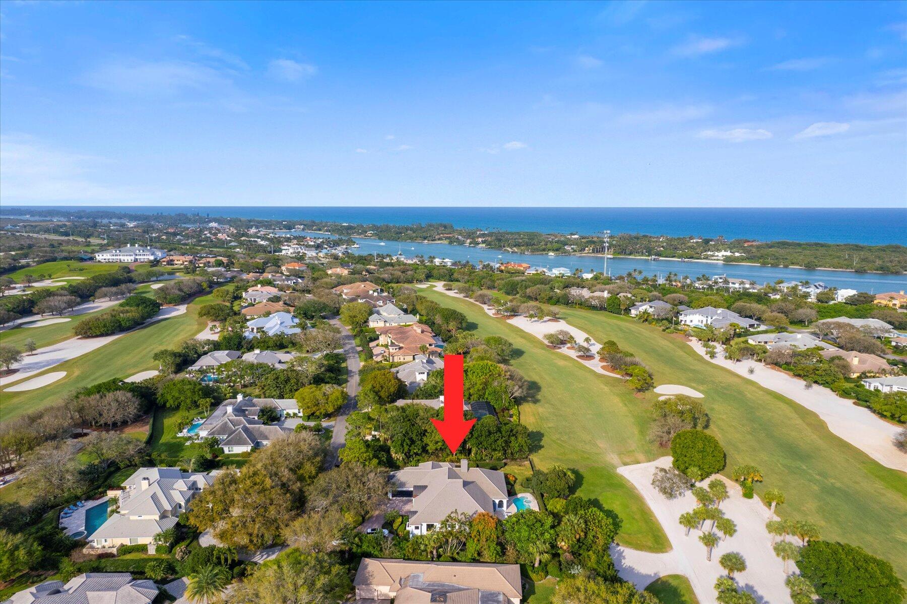18065 SE Village Boulevard
Rare opportunity awaits to become a homeowner in the EXCLUSIVE PRIVATE GOLF GATED COMMUNITY,  with NO MEMBERSHIP REQUIRED (but can be obtained).  This FULLY RENOVATED-TURNKEY SINGLE STORY RESIDENCE sits on a ½-ACRE of land with desired eastern exposure, overlooking a PICTURESQUE GOLF COURSE on the third hole within the private gated community of JUPITER HILLS.  This stunning home features a spacious OPEN FLOOR PLAN with abundant natural light, an office, and a hobby room, encompassing a total of 4 bedrooms, 4.2 baths, an office and 3 living areas and 5260 sq ft of living space.  Perfect for entertaining, the interior showcases new wood flooring throughout and porcelain tile in the guest suite (that can be utilized as a guest house). see supplement remark Additionally, the residence boasts high volume ceilings adorned with beautiful shiplap and woodwork. The BRAND-NEW KITCHEN is a focal point, featuring an oversized island and bar with custom cabinets, designer calcite counters, new Monogram appliances (including a professional gas range), and luxurious fixtures. The master suite exudes elegance with designer his and her separate vanities, custom closets equipped with LED lighting, his & her smart water closets, a designer makeup counter in her closet, illuminated mirrors with exquisite lighting fixtures, a standalone tub, frameless shower, and upscale fixtures.
The air-conditioned work/hobby room offers a multitude of possibilities, whether you choose to create a home gym, wine room, or storage space - all highly desirable features for Floridians. The in-law suite provides around 300 sq. ft. of versatile space that can be customized to match your lifestyle. It could function as a living area for a family with children or be reimagined as a bunk room with extra play space.

The outdoor living area has been expanded, doubling its size with the additional pavers, while the fenced yard has been enlarged greatly on both sides to provide plenty of room for your furry companions to play freely. Enhancing the outdoor experience is a brand new covered outdoor kitchen made out of pergola with BBQ grill, and fridge.

The property features newly installed 2x Ten ton Lennox AC units with UV lighting, 2016-year-old-roof, full impact windows and doors, and a contracted-house generator. The property has seen a remarkable transformation, with the removal of the living room pilings, a redesign of the flooring layout, the addition of a new beam that redefined the construction, and the expansion and reconfiguration of the master suite wing. Furthermore, a new cabana bathroom and outdoor shower have been included in the upgrades.
Located on the third hole of the Village Course, this serene and spacious setting creates an ideal oasis to savor all the amenities that Jupiter Hills has to offer.

Ranked fourth as Best golf course in State in 2021-'24,  Jupiter Hills Golf Club is a private golf club located in Tequesta, Florida, USA. It was founded in 1970 and is widely regarded as one of the best golf courses in Florida and the United States.
The club features two 18-hole courses: the Hills Course and the Village Course. The Hills Course was designed by George Fazio and opened in 1970, while the Village Course was designed by Tom Fazio and opened in 1982. Both courses offer challenging layouts, with the Hills Course featuring rolling fairways, large greens, and numerous water hazards, while the Village Course offers a more traditional layout with smaller greens and tight fairways.