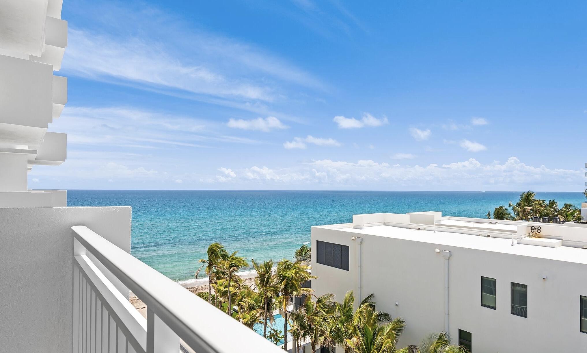 Adorable beach retreat on the sand. This corner condo is a gorgeously appointed 2/2, boasting both Ocean and Intracoastal Views. Open kitchen concept, w/ beautiful wood cabinets and stone counters. The bathrooms are also updated and the master bathroom has been modified to give more space than the traditional floorplan. The community has just finished all their renovations and has passed all inspections, so you will have peace of mind owning this amazing space. Manned security gate, lobby, garage parking, pool, fitness and club room. Small pets are welcome! Washers and Dryers are aloud in the unit and you can rent right away if you desire. Tenant approval + 90 day min rental stay required. There is no reason to wait for a better place to put your feet in the sand. Find your paradise!