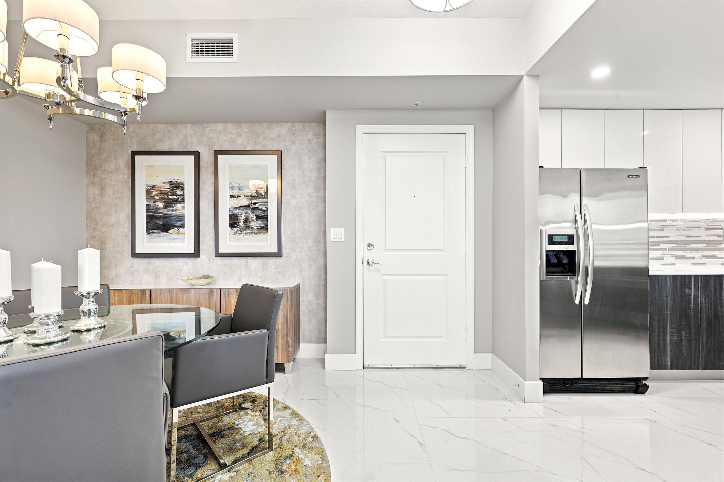 One of a kind, beautifully upgraded, fully furnished south facing 12th floor condo in Downtown Fort Lauderdale! Both bathrooms completely remodeled. Entire condo features high end finishes and furniture. Large primary walk-in closet w/ built-ins. Pet friendly. Available immediately. Most quiet and private side of the building. Annual lease. Rent includes water/sewer/trash, secure parking, resort-style amenities: 24/7 attended lobby w/ front desk concierge, rooftop pool w/ unrivaled panoramic views, sky lounge, jacuzzi, bbq grills, two story fitness center w/ full-service gym, basketball, racquetball, yoga studio, his/her steam room & sauna, massage room, business center, meditation garden, package room, bike/kayak racks, valet for guests & more. Walk 5 min to Las Olas!