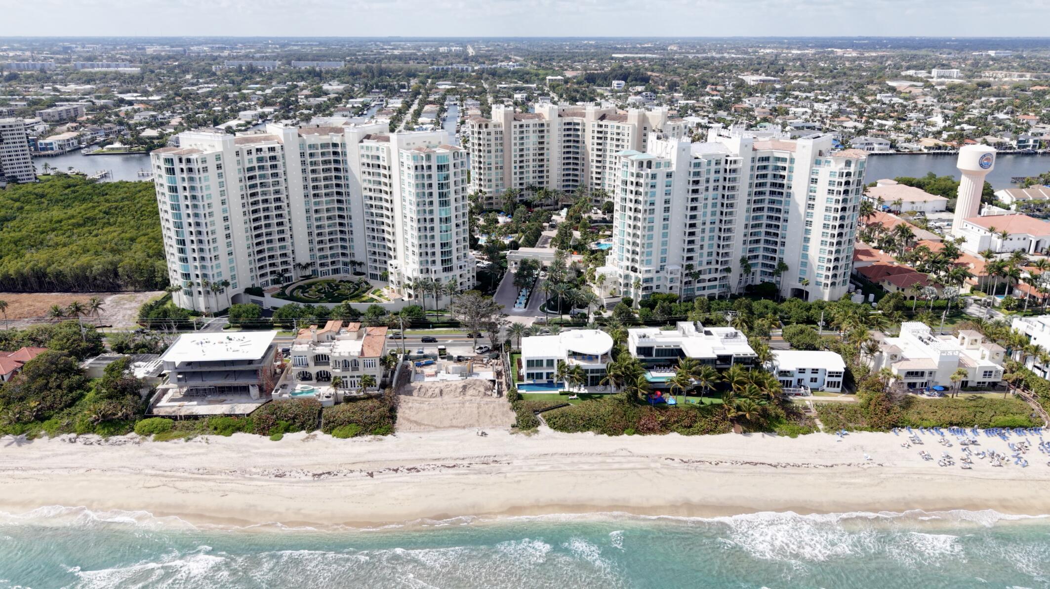 Enjoy beautiful ocean and Intracoastal views from this beautifully customized Arezzo model, featuring 3 full bedrooms and 3 full bathrooms, elegant Crema Marfil flooring, soaring 9-foot ceilings, impact glass, and a private elevator entrance. This full-service building offers valet parking, private beach club access on the ocean, tennis courts, billiard and exercise rooms, and a desirable split floor plan. Pet-friendly community with resort-style amenities designed for effortless coastal living. Please see property video.