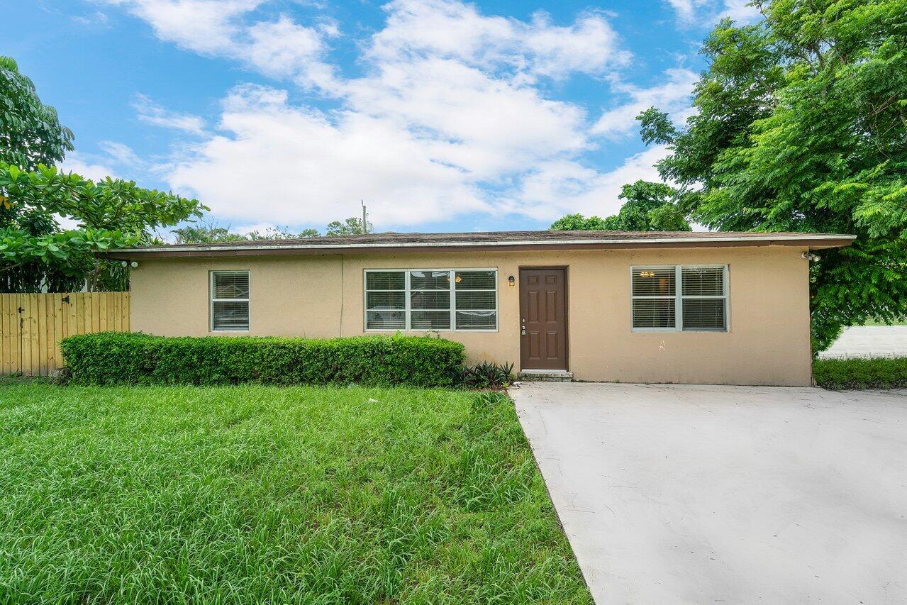 Nice 3 Bed 2 Bath one story home recently remodeled kitchen and bathrooms with private circle driveway, front and back yard space.  Washer and Dryer in unit.  Water is included in the rental price. Hurry, this one wont last! Call owner to schedule viewing.  Do not disturb tenant.  Property is occupied until Aug 1.