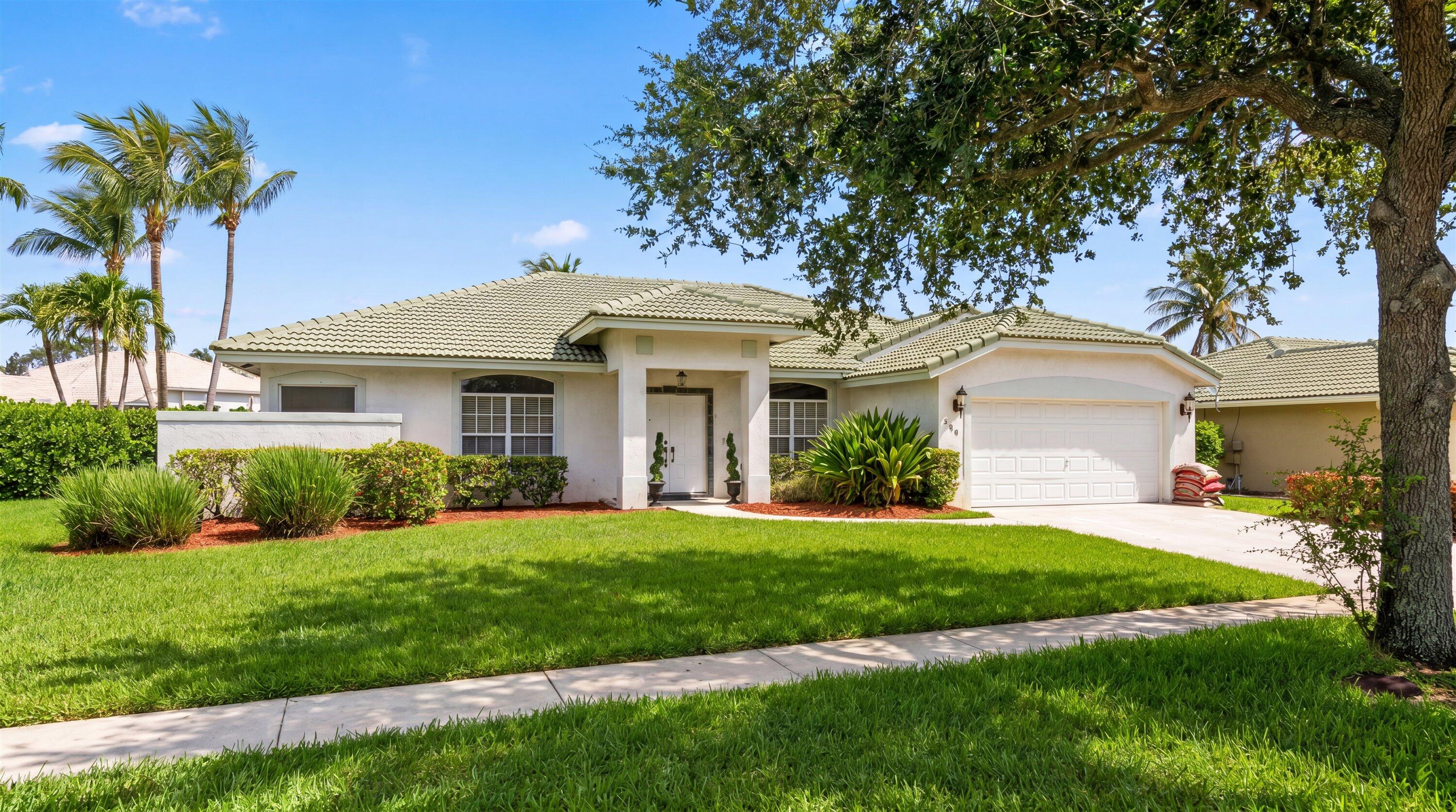 Nestled within the prestigious gated community of Estates of Royal Palm Beach, this beautifully refreshed residence offers the perfect blend of comfort, style, and everyday functionality. This 4 bedroom and 2 bath one-story home presents a bright, clean, and move-in-ready feel from the moment you arrive. The interior features brand-new appliances and a fantastic split-bedroom floorplan and the home offers both privacy and functionality while feeling exceptionally spacious throughout. The kitchen is in the process of getting brand new cabinets. Both bathrooms and laundry cabinets will be repainted. The open layout is filled with natural light, creating an inviting atmosphere ideal for comfortable living and entertaining alike.