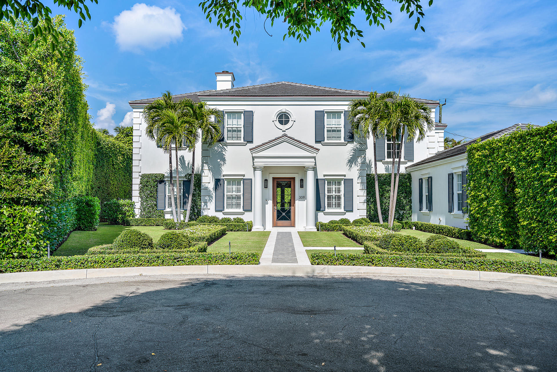 Better than new and situated on an oversized lot in the Lake block on prestigious Dunbar Road, this Custom Colonial residence is one house from the Lake Trail. Built in 2016 the home is filled with natural light through living areas surrounded in French doors opening to a covered loggia, large patio, heated pool and spa and impressive gardens.  Offering a total of 5 bedrooms, 5 baths and 2 powder rooms, large living room centered around the fireplace, formal dining room, office, laundry center and a chef's delight kitchen opening to the spacious family room.  Amenities include: custom wine room, built in gas BBQ with awning, whole house generator, electric retractable awning at upstairs deck, electric screens at the loggia, air conditioned 2-car garage with epoxy floor.  A Must See! DISCLAIMER: The written and verbal information provided including but not limited to prices, measurements, square footages, lot sizes, calculations and statistics have been obtained and conveyed from third parties such as the applicable Multiple Listing Service, public records as well as other sources. All information including that produced by the Sellers or Listing Company are subject to errors, omissions or changes without notice and should be independently verified by any prospect for the purchase of a Property.  The Sellers and Listing Company expressly disclaim any warranty or representation regarding all information.  Prospective purchasers' use of this or any written and verbal information is acknowledgement of this disclaimer and that Prospects shall perform their own due diligence.  Prospective purchasers shall not rely on any written or verbal information provided when entering a contract for sale and purchase.  Some affiliations may not be applicable to certain geographic areas. If your property is currently listed with another agent, please do not consider this a solicitation for the listing. In the event a Buyer defaults, no commission will be paid to either Broker on the Deposits retained by the Seller.  "No Commissions Paid until Title Passes."  Copyright 2020 Listing Company. All Rights Reserved.