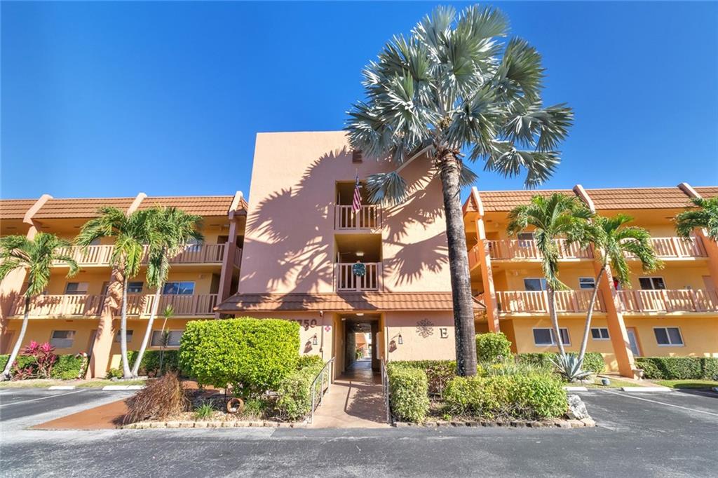 Ready For South Florida Living At It's Finest? Welcome To Royal Park Gardens! This Super Clean 2/2 Is Turn Key And Ready For You. With New Flooring In Most Of The Home, New Bathroom Vanities  & Hi-Rise Toilets, Newer A/C & Water Heater, All You Need Is A Bathing Suit For The 3 Heated Pools, A Toothbrush & Your Favorite Foods To Grill At Your Choice Of The 3 BBQ Areas. This Condo Has An Amazing View Of The Pool, Garden Area & Is Conveniently Located Right Off The Elevator On The 3rd Floor. The Community Is Extremely Well Kept, Includes Pest Control, Great Reserves, Bocce, Tennis, Gym, Library & No Min Credit Req! 20% Down And 1 years Maint. In Escrow To Be Returned After One Year. This Is Your Perfect Downsize, Your Perfect Florida Vacation Home & Your Next Best Move!