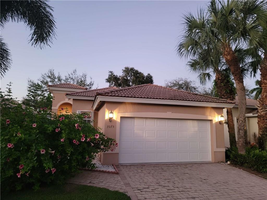 Enjoy an active lifestyle in this rare find in the Villa Borghese +55 community. This beautiful home has 2 Bedrooms 2 Full Baths plus Den. It offers plenty of space for entertaining in the large open design Living Room and Dining Room areas. The Kitchen includes everything you need plus an Eat-In Breakfast Nook. The monthly HOA includes internet, a landline, cable, and security system. It also includes landscaping, painting, power washing of the roofs, sprinkler systems and 24-Hour Manned Security Gate. You will have full access to enjoy the Villa Borghese 18,000 sq ft clubhouse, a resort-style heated swimming pool and spa, tennis courts, pickleball courts and a bocce ball court and more