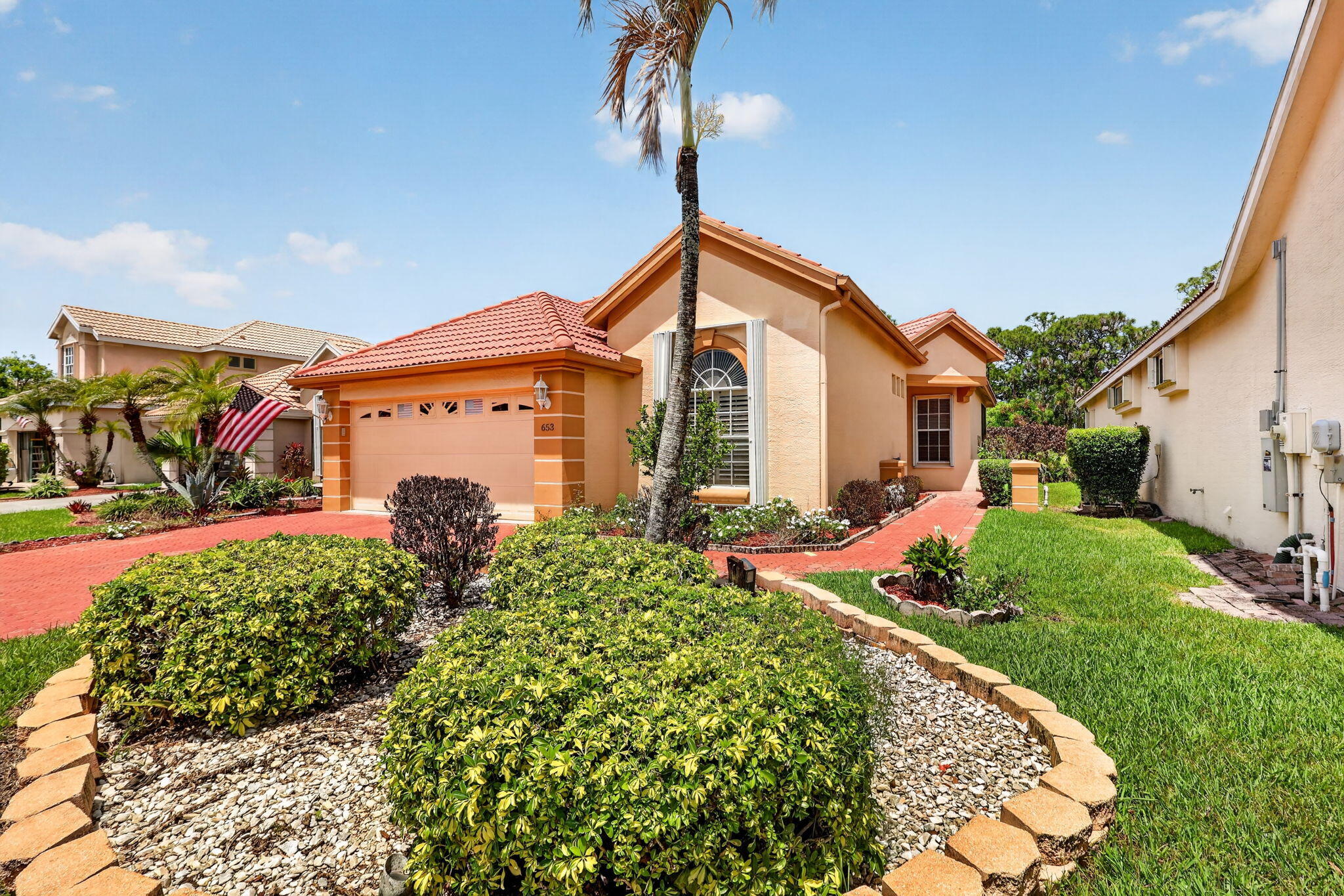 Well maintained 2002 Hanover Home located in the highly desirable, gated community of Lake Charles in St. Lucie West. Situated on a private cul-de-sac, this home offers both tranquility and privacy.  Featuring 2 bedrooms plus a den/flex room and 2 full bathrooms, the layout includes formal living and dining areas, along with an eat-in kitchen overlooking a peaceful preserve view. The home offers mostly tile flooring throughout, with carpet in the guest bedroom for added comfort.  Enjoy Florida living at its best with an oversized screened-in lanai, perfect for relaxing or entertaining while taking in the natural surroundings. Additional features include a 2-car garage and access to Lake Charles' amenities and scenic setting.
