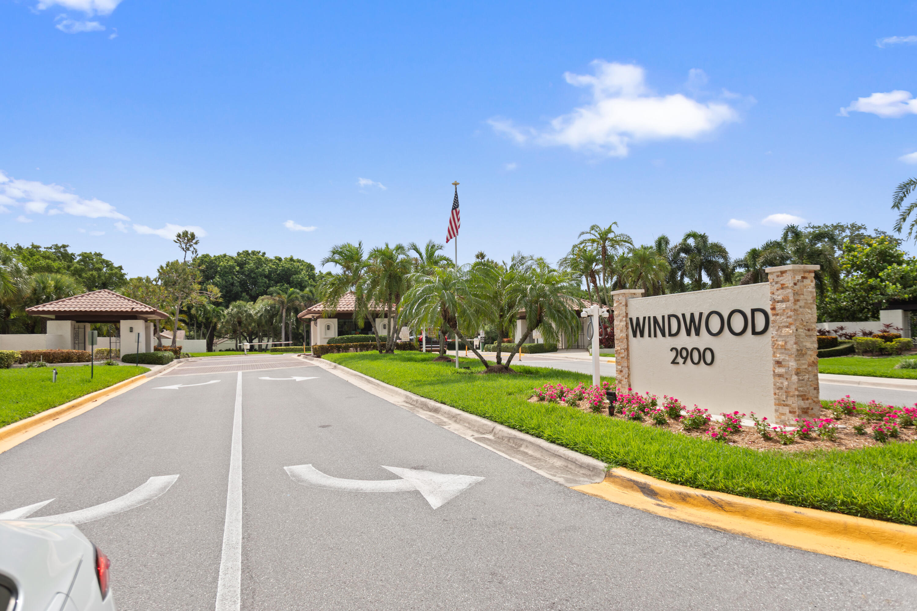 Welcome to this completely renovated three-bedroom, two-bathroom condominium located in the gated community of Windwood. Condo offer washer/dryer in unit, new bathroom, tile throughout and stunning garden views. The community offer tennis, basketball, pool, and beautiful walking path along the peaceful lake. Collage students welcomed!