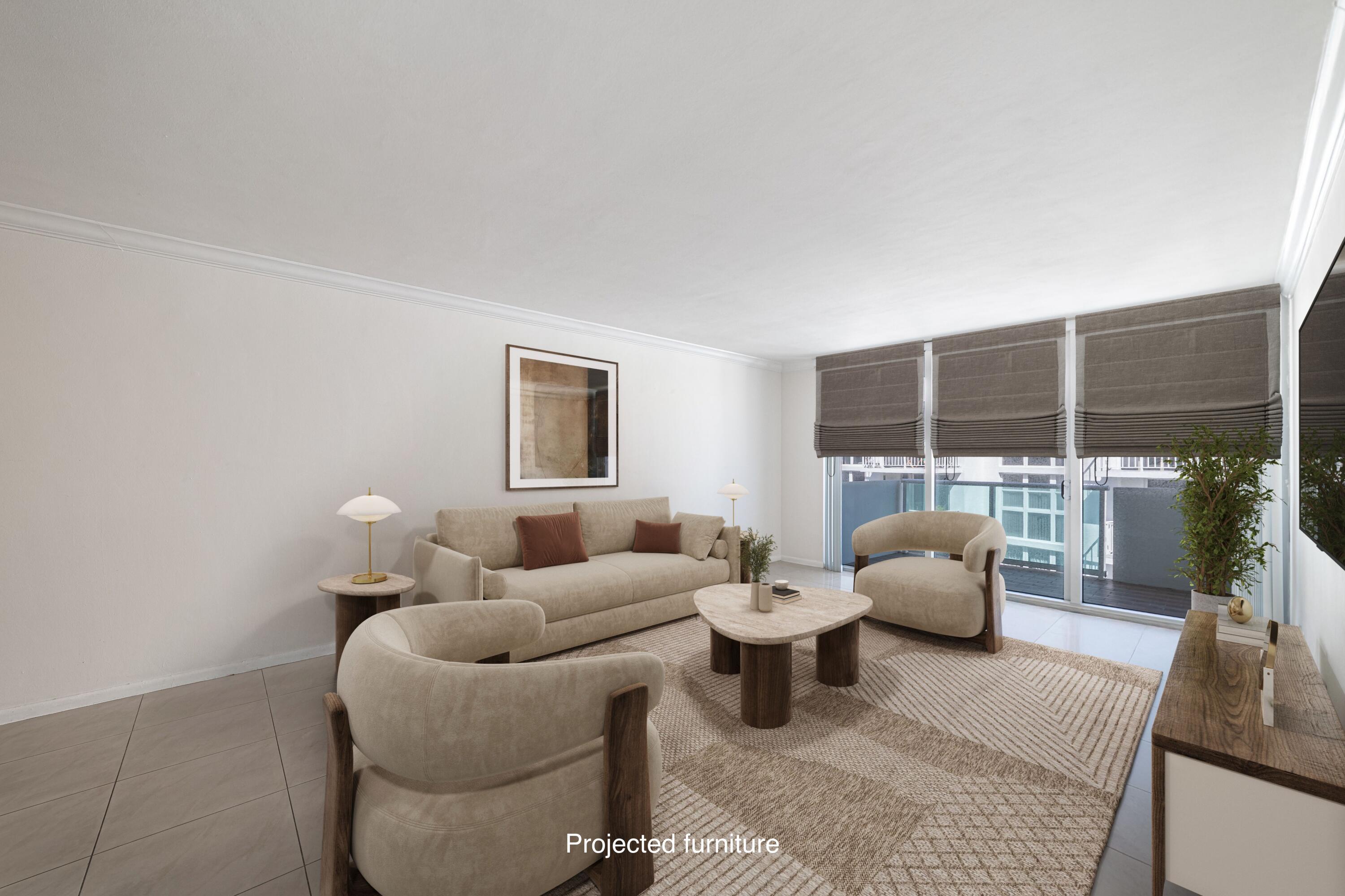 Best price in the building.**The seller paid all assessments**. Located on the 15th  floor of the building , this unit offers excellent side views of the Bay and the city from a balcony where to enjoy your morning coffee. Ready to live in right away with a nice beige flooring and a new carpet in the bedroom. You may renovate the bathroom and kitchen .The AC is only 3 years old.This unit is vacant and ready to close! The hallways are under renovation and will look fabulous when completed.The building amenities are a large pool & jacuzzi,  a fitness center, games & party room, Amazon lockers, 24/7 concierge, security & parking valet and a BBQ area