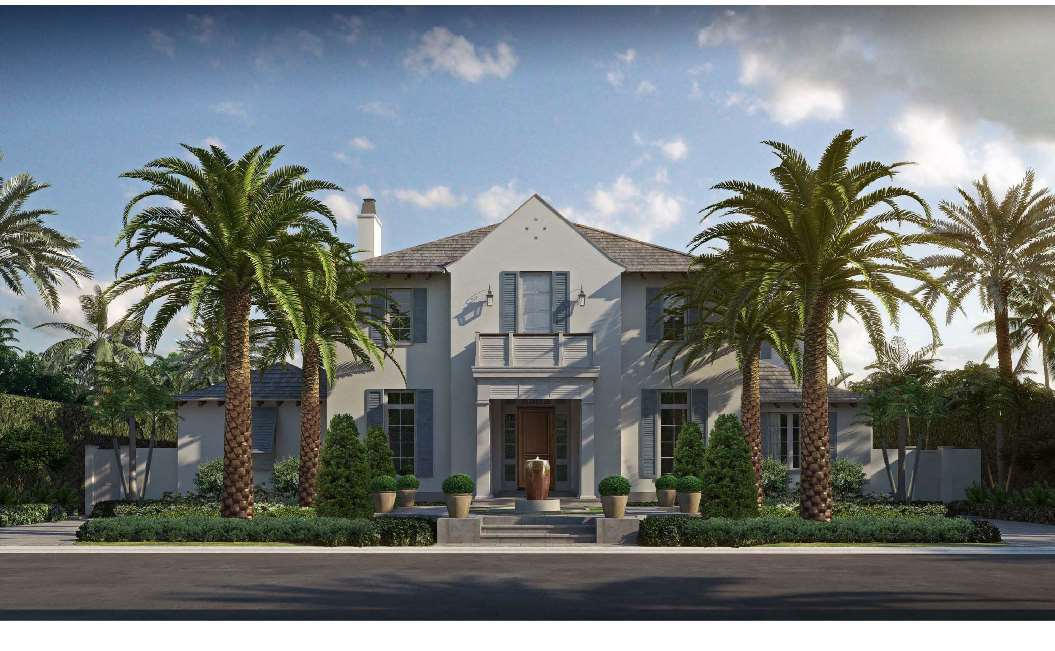 It all begins with location, location, location! This elegant new home will be completed in the fall of 2015 and is being crafted between two stunning brand new occupied residences - showplaces themselves, on Garden Road - one of the near north end's best streets, just steps to the beach and the bike trail. Garden Road is aptly named with homes and gardens that dazzle and neighbors who include a ''who's who'' of Palm Beach. Custom designed by a team of award winning architects and built by Rene Alonzo - who has earned a well-deserved reputation for delivering superb quality and attention to detail that is evident in so many other Palm Beach and Wellington custom homes he's delivered to happy clients, this offering combines classic architecture with modern building technology and features you'll be seeing in design catalogues not yet printed. The front elevation is commanding and stately. A covered exterior foyer leads to a dramatic interior entry with an open staircase and convenient commercial grade elevator. The living room with fireplace and oversized main floor bedroom and bath were designed to be a secondary master for your favored guests. A library is located off the foyer for private meetings or quiet study, with the large dining room, butler's pantry and wine storage room leading you into the family areas: chef's kitchen with world class appliances and fetaures a huge family room and adjacent covered loggia- the areas your family will really enjoy which complete the Palm Beach life with a south facing oversized pool surrounded by tropical gardens. A double garage with a spacious laundry room and dual purpose cabana bath complete the main floor. Upstairs find two additional guest suites with on-suite marble baths and a master suite enclave featuring his and hers baths with related closets space that will not disappoint either spouse. The entire residence is light and bright with finishes and quality beyond compare.