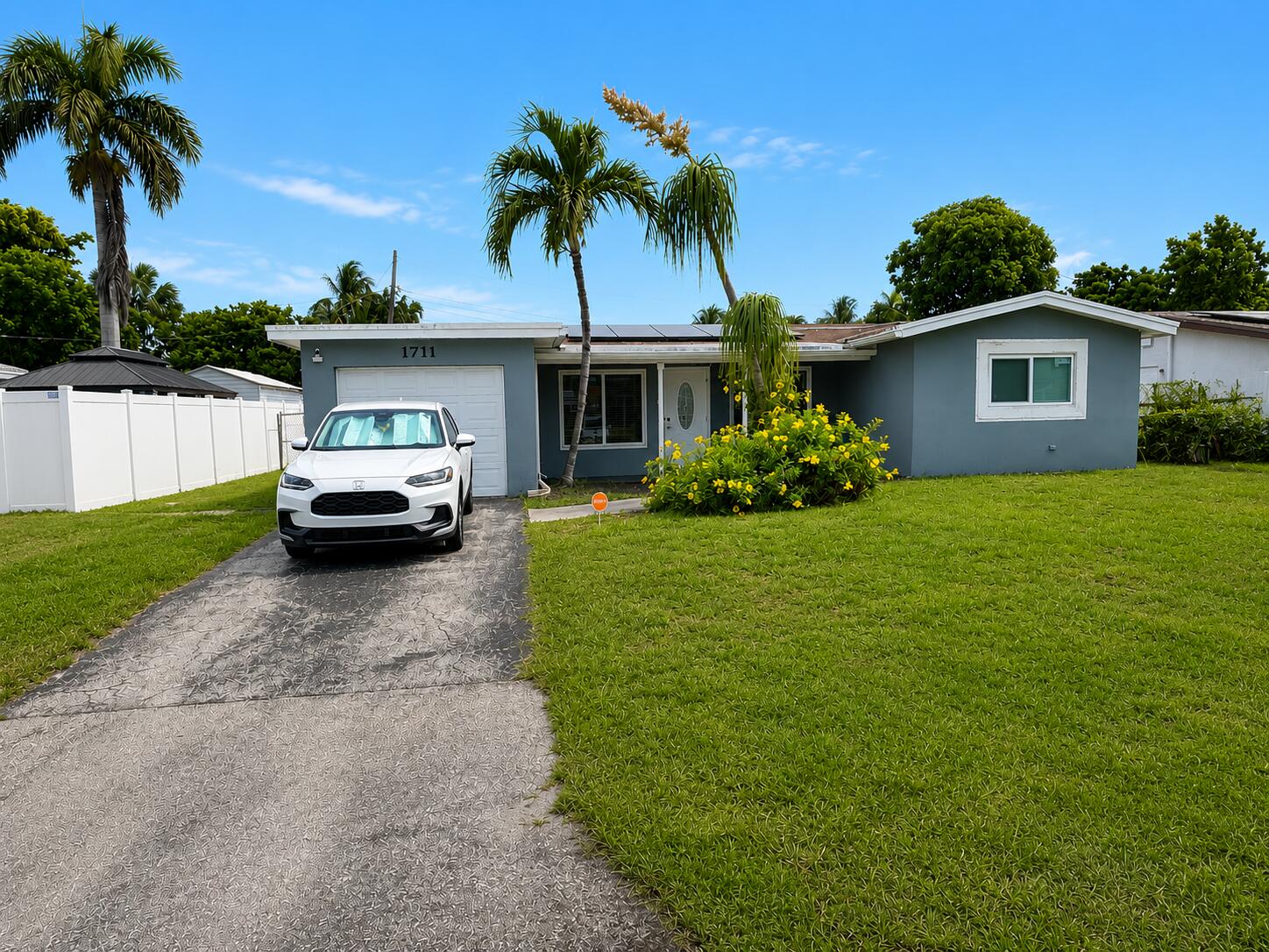 Welcome to the treasure of Florida living in the quiet community of Beacon Heights! This beautiful 3-bedroom, 2-bathroom residence offers the perfect combination of comfort, functionality, and convenience. Featuring tile flooring throughout and a spacious, open layout, this home provides generous living areas designed for everyday living and entertaining. Step outside to enjoy the expansive yard, offering endless possibilities for outdoor gatherings, gardening, recreation, or future enhancements. This property has no HOA and no annual membership requirements. Ideally located just minutes from the beach, shopping, major highways, restaurants, parks, and everyday conveniences.                   Don't miss this incredible opportunity—schedule your showing today!                 Additional pictures to follow.