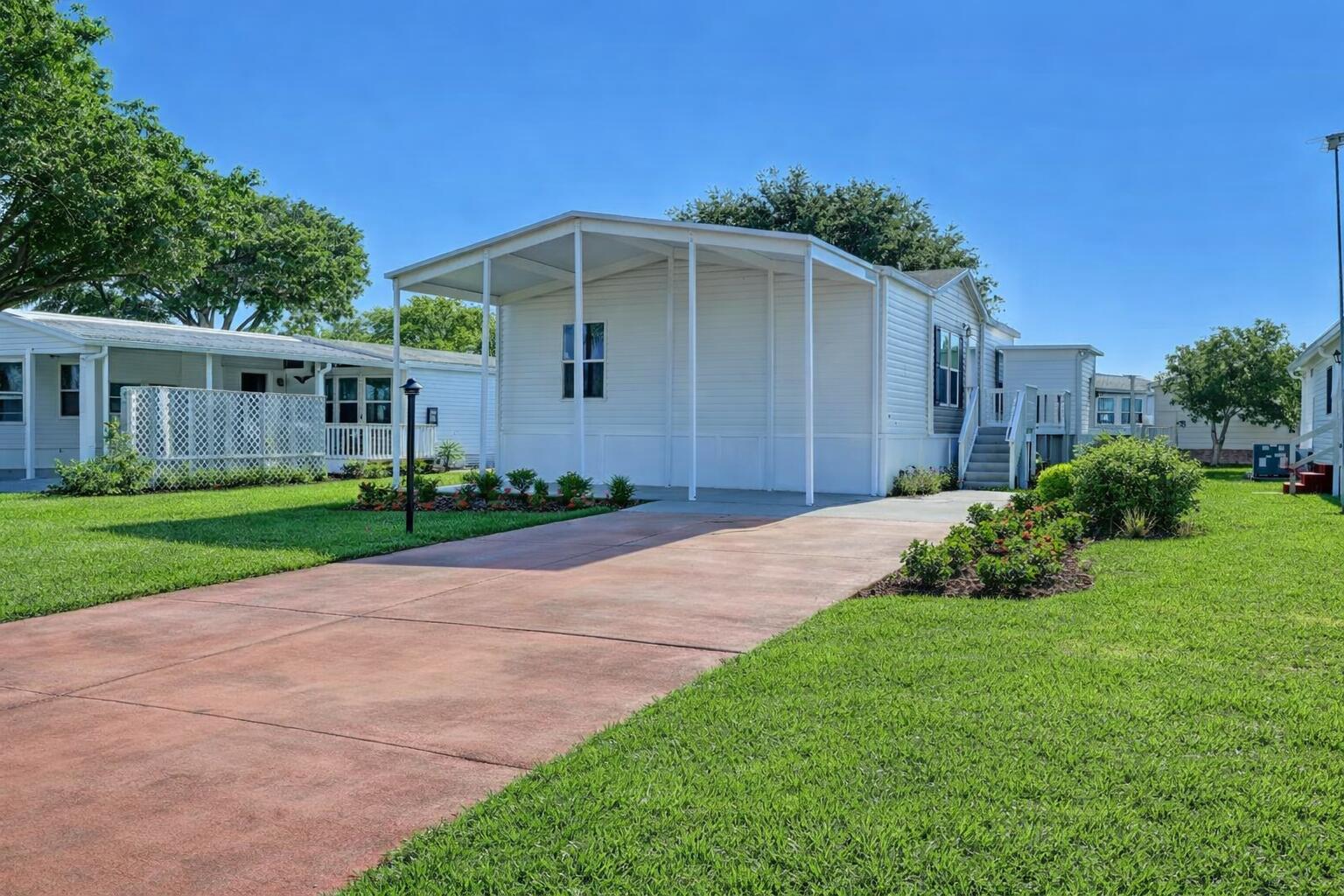 Brand new, never occupied modular home- modern open-concept floor plan with high-end finishes throughout, stainless steel hood in the kitchen, luxury vinyl plank flooring, and energy-efficient windows/HVAC. Bright master suite with a walk-in closet and an additional bedroom ideal for family, guests, or a home office. Large driveway and a new shed for extra storage. Ready for immediate move-in with new home warranties available and low-maintenance landscaping. Convenient location, easy access to schools, shopping, and transit- Don't miss this opportunity!