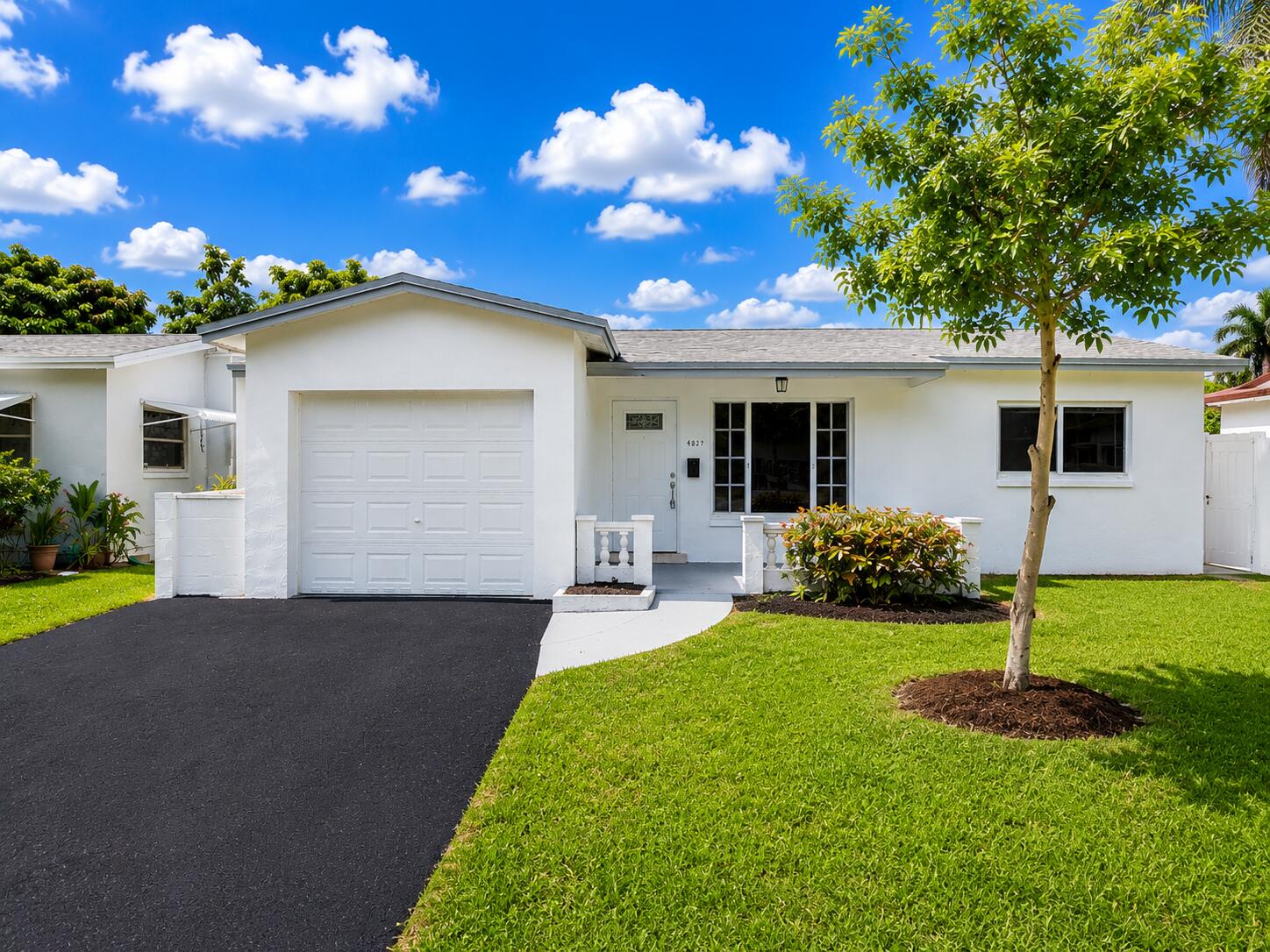 Welcome home to this beautifully renovated 2-bedroom, 2-bath residence with a one-car garage and an oversized Florida room that offers incredible flexibility. Easily convert the Florida room into a den, home office, guest room, or even a 3rd or 4th bedroom to fit your lifestyle. This home has been thoughtfully updated from top to bottom with a modern kitchen, beautifully remodeled bathrooms, new flooring throughout, updated baseboards, recessed LED lighting (high hats), and newer appliances. Every detail has been designed for today's buyer. Major Updates:  Impact Windows & Doors Whether you're looking for your primary residence or a low-maintenance Florida retreat, this home truly checks all the boxes. Just bring your furniture and your Pets allowed up to 30lbs Fruit trees in your backyard. HOA approval required. Buyer must have a 640 credit score or higher and 55 years or older. Pets are allowed up to 30lbs. Pit bulls are prohibited.