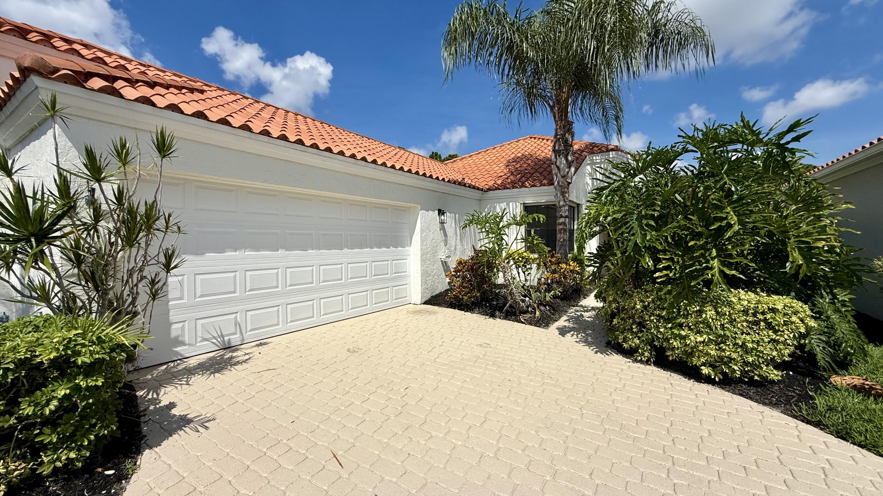 WOW!! Turnkey Gem Single-Story  home in Crystal Pointe community at the heart of Palm Beach Gardens. New A/C system (2026)New water heate (2026)Newer roof 2018,Impact-hurricane shutters throghout . Brand new kitchen cabinets with stainless steel appliances under warranty with an oversized island in the open concept kitchen-livingroom space.  Beautifully resurfaced pool in enclosed patio .  48x48 imported porcelain tile flooring throughout the home. New plumbing & light fixtures,fresh paint top to bottom and beautiful landscaping at a pei lot.   standout master bathroom ;luxurious freestanding stone tub and a stunning walk-in shower.  HOA fees cover cable TV, landscaping, community pool, clubhouse, and fitness center. Hurry :This move-in ready home is priced to sell .