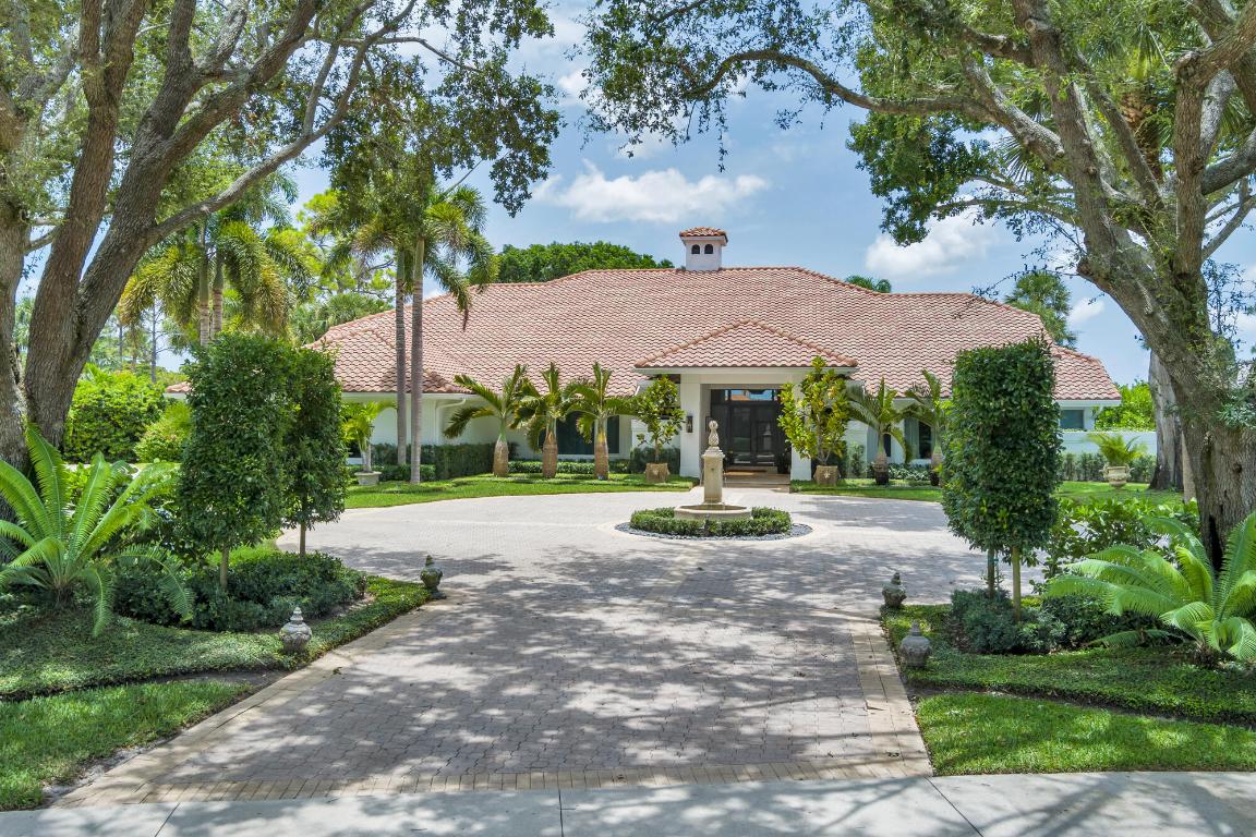 For rent & for sale. Experience privacy and serenity in this stunning Turn-Key estate home in Breakers West. Unparalleled 3/4 acre pie-shaped lot with room to build a guest house.Sweeping views of the Golf club, water and 9th hole of the Rees-Jones golf course. Unmatched curb appeal with oversized circular car port and entry fountain. Complete with hurricane impact glass, salt water pool, Miele & Viking appliances. 2 car garage + golf cart with new epoxy flooring, custom cabinets, and impact-rated doors. Recent upgrades include: 3 zone HVAC (2020, 2021 & 2025), new AC duct system 2022, water heater 2022. Water filtration system, washer & dryer, recessed lighting, refinished pool & spa, outdoor bar, kitchen cabinets, countertops and appliances, interior & exterior paint, closet cabinet Non-mandatory memberships available at Breakers West, Mayacoo Lakes and Breakers Palm Beach country clubs. 15 min to PBIA, Downtown West Palm Beach and Wellington Equestrian areas. 20 min to Palm Beach Island. 5 min to Kings Academy, 15 min to Oxbridge Academy, 20 min to Rosarian Academy & Palm Beach Day Academy. 24 hr manned security gate with roving security patrol