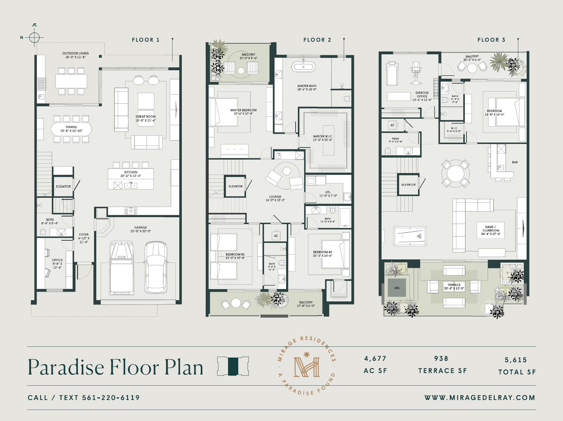 MIRAGE RESIDENCES - Residential