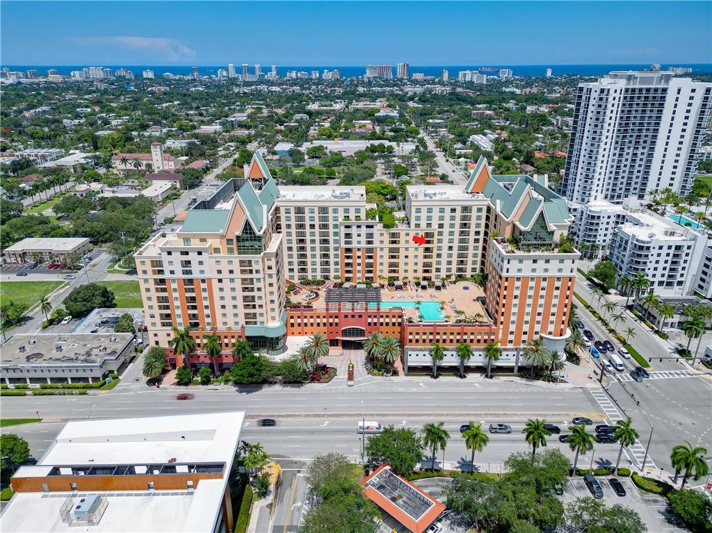 One of the BEST views in the building! Here's your opportunity for you to own this 10th-floor 2/2 split-floor plan condo that has an Amazing View of the City and pool area! The Waverly at Las Olas is a FULL-SERVICE building with Resort Style amenities including a 24-hour front desk attendant, a recently remodeled expansive infinity pool, jacuzzi, sundeck, cabanas, BBQ area, unbelievable fitness center, clubroom, screening room, valet parking and more! This ideal location offers easy access to Las Olas restaurants, shops and galleries, Brightline highspeed rail station, Flagler Village, business district, museums, beaches, shopping, and services. Best location in Downtown Ft Lauderdale and is just a couple of miles from the beach. COME LIVE YOUR BEST LIFE AT THE WAVERLY!!