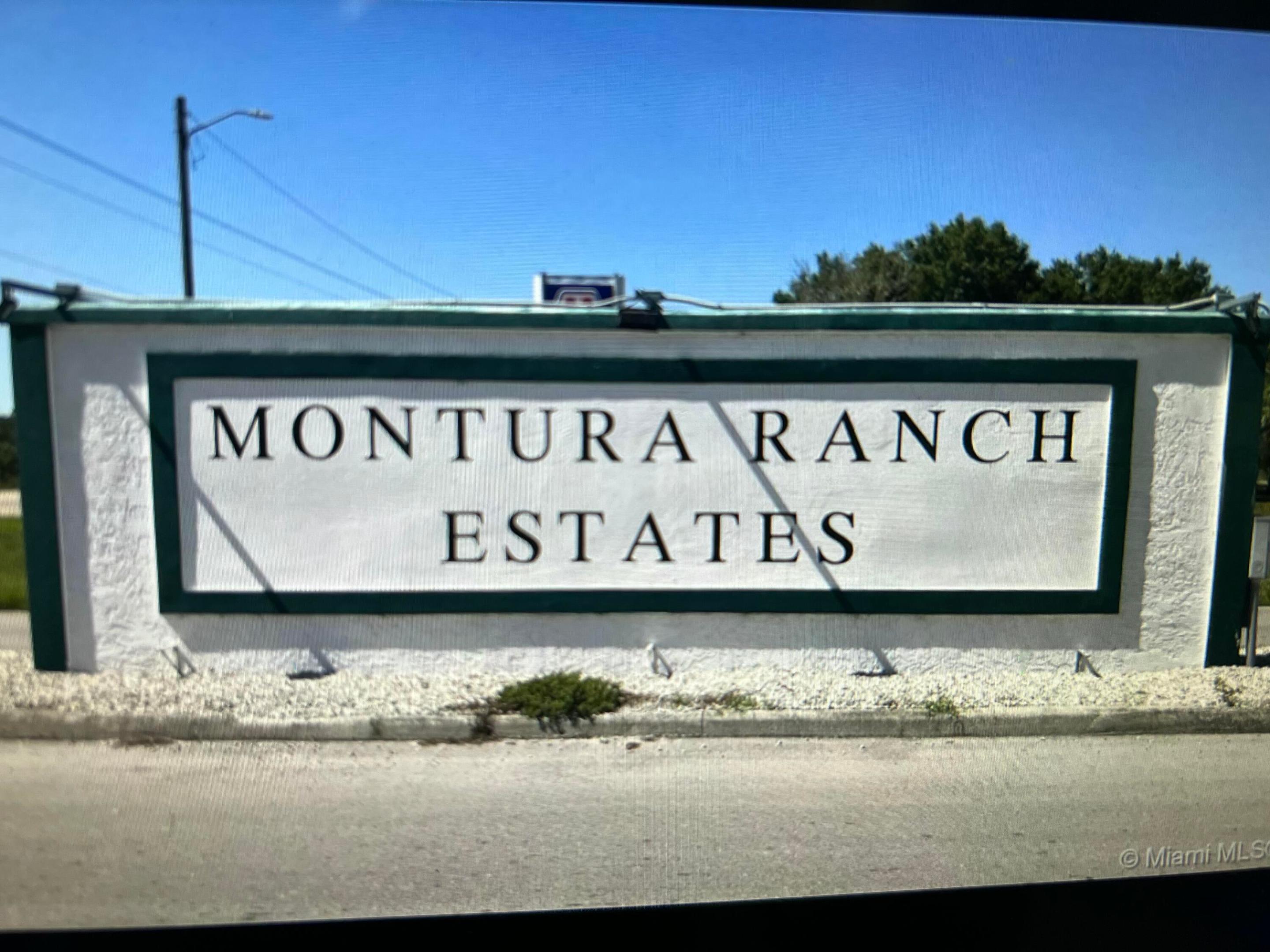 MONTURA RANCH UNREC SEC 25 - Land