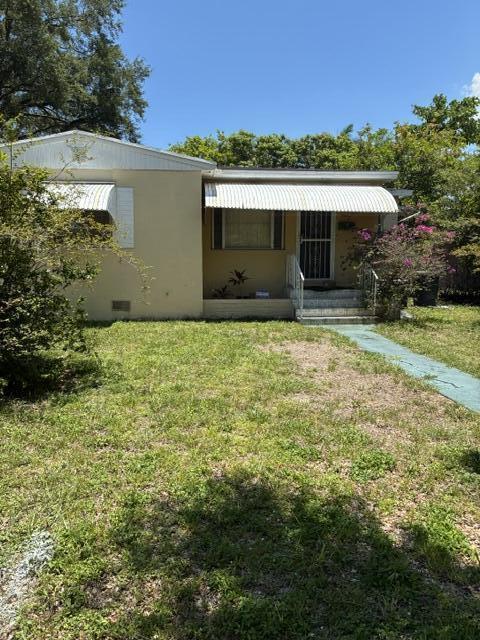 Welcome to this charming 3-bedroom, 2-bathroom single-story residence nestled in the De Pauly Heights community of North Miami. Offering 1,215 square feet of thoughtfully designed living space, this home provides comfortable accommodations for a variety of lifestyles and needs. The single-level floor plan ensures convenient, accessible living without stairs, making daily movement throughout the home effortless and efficient. This property retains its original features, offering an excellent opportunity for a buyer with a creative vision to develop their own style and make improvements to a well-proportioned residential space in an established North Miami location.