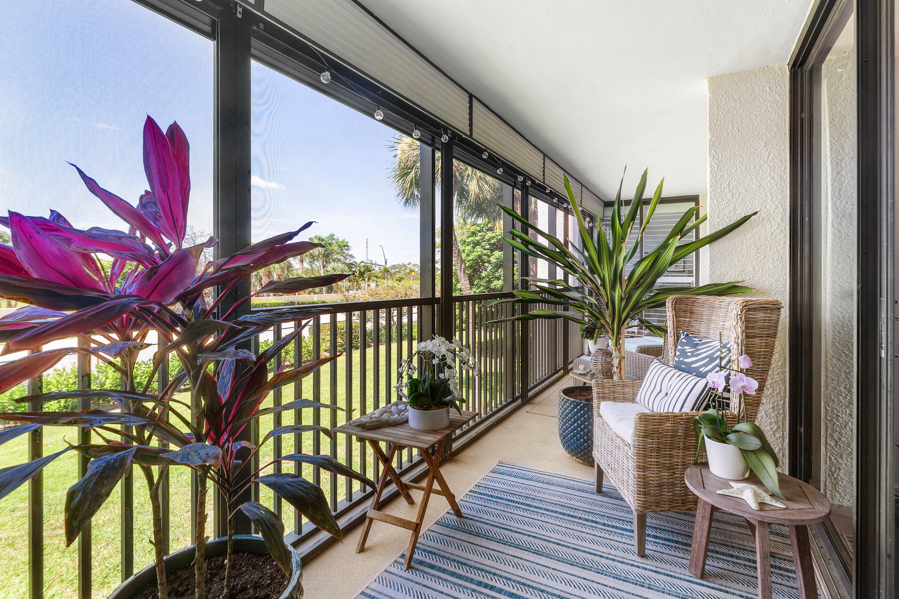 Positioned mere steps from the shoreline, this three-bedroom, three-bathroom condominium pairs effortless beach living with genuine investment appeal. Natural light pours across luxury laminate flooring throughout, with no carpet to be found anywhere. The layout is open and airy, tastefully appointed and ready for immediate occupancy. Stroll to Jupiter Beach for morning walks, or visit nearby Carlin Park for its trails and picnic areas. Restaurants and shopping rest only minutes away, while year-round visitors keep rental demand strong—a notable advantage. Jupiter Community High School is conveniently nearby as well. Experience the relaxed Jupiter lifestyle firsthand—schedule your private showing today.