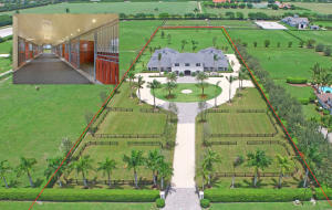 Brand new 18 stall center aisle equestrian facility on 4.1 acres. Owner’s amenities include a second story three bedroom three bath owner’s quarters, with top of the line wood floors throughout and a large chef’s kitchen with granite counter tops. This custom built equestrian facility is located within one of the premier guard gated equestrian communities in Wellington. State of the art stable includes two lounges, two tack rooms, two feed rooms, and four additional half baths. Grand Prix Farms at the Equestrian Club provides a unique way of life with a luxurious ambiance, adjacent to International Polo Club and a short hack to the Wellington Equestrian Festival and the Global Dressage.