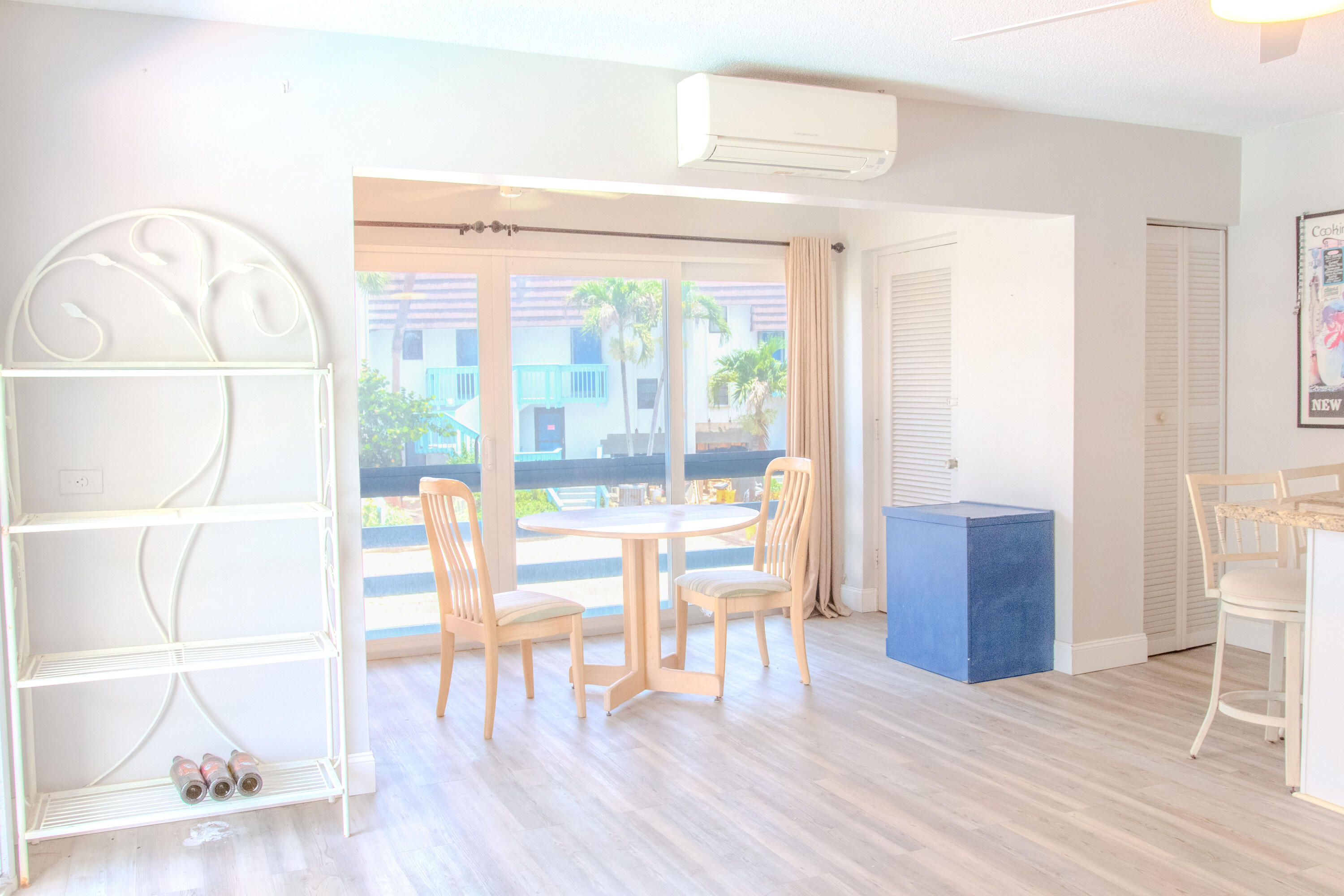 One of the best deals in Villa Del Sol — and it won't last. This upgraded, meticulously maintained 1-bedroom, 1-bathroom condo on the second floor offers stunning views at a price that reflects immediate opportunity. Priced to sell. Move-in ready with the exception of an A/C replacement, already reflected in the price. For a buyer willing to make that one swap, you're getting a turnkey island condo at a serious discount. Situated between the Atlantic Ocean and the Indian River, walk to Kyle G's, the beach, the pool, shops, and restaurants, everything you need is right on the island. Strong rental demand makes this a compelling investment opportunity with short-term rental potential.