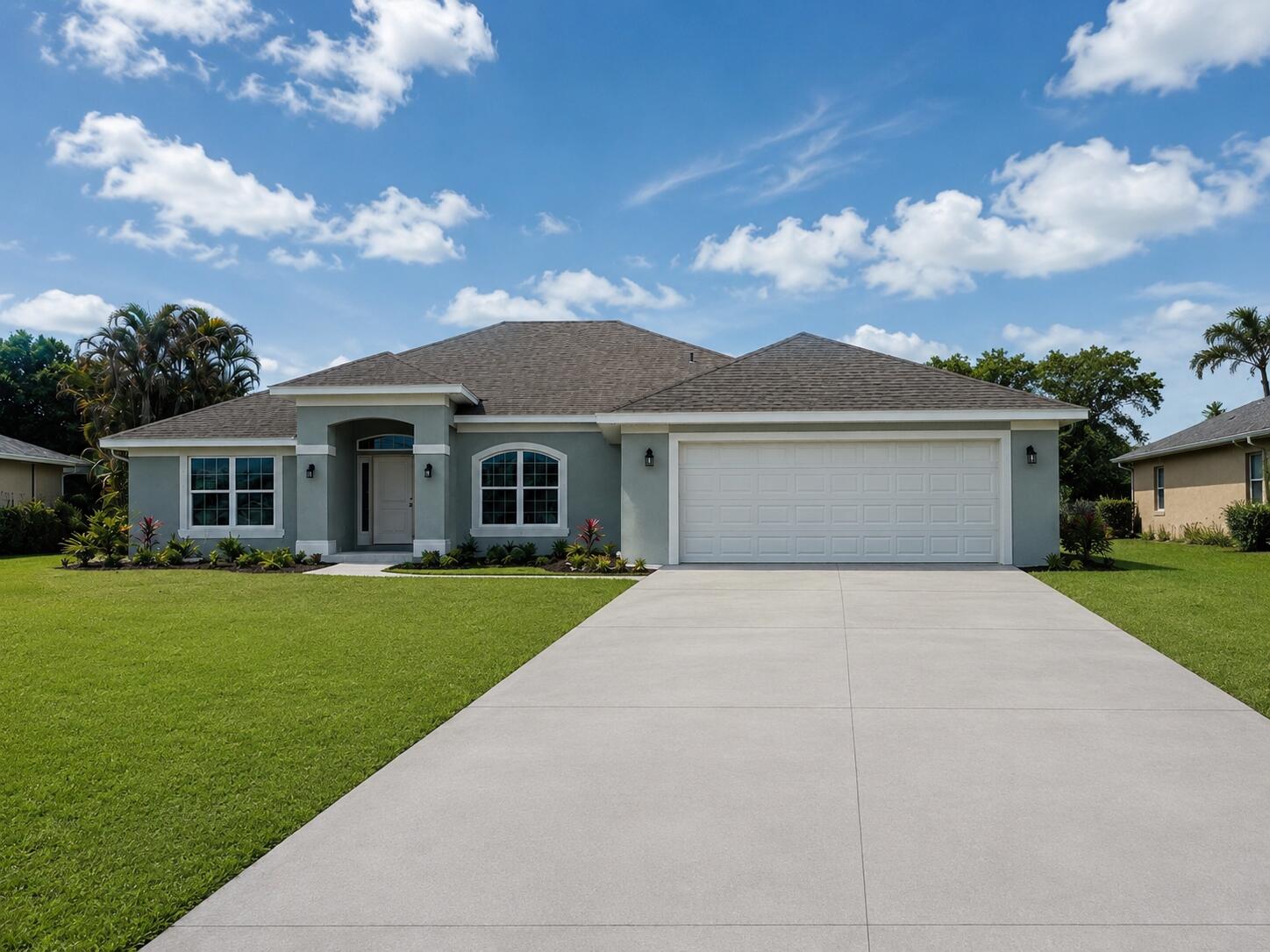 **Pre-Construction** Winter Availability (Dec. 2025 - Feb. 2026)  FLEX CASH AVAILABLE! ONLY $1,000 DEPOSIT. Save yourself several thousands of dollars in CLOSING COSTS WHEN USING SELLER'S APPROVED LENDER.   (Sample photos used) & will feature 4 bedrooms, 3 bathrooms large walk in shower and a 2-car garage with 10ft ceilings in Great Room, tile in main living areas. Offering quick access to shopping, dining, beaches & Tradition Square. Builder warranty Included.