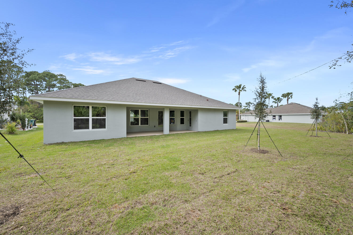 **Pre-Construction** Winter Availability (Dec. 2025 - Feb. 2026)  FLEX CASH AVAILABLE! ONLY $1,000 DEPOSIT. Save yourself several thousands of dollars in CLOSING COSTS WHEN USING SELLER'S APPROVED LENDER.   (Sample photos used) & will feature 4 bedrooms, 3 bathrooms large walk in shower and a 2-car garage with 10ft ceilings in Great Room, tile in main living areas. Offering quick access to shopping, dining, beaches & Tradition Square. Builder warranty Included.