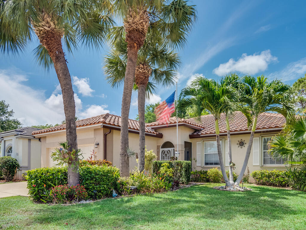 A home that combines comfort, style & convenience in a sought-after 55+ Gated Community. Updates include roof, gutters, HVAC & washer/dryer all replaced in 2020. Oversized porcelain tile flooring w/oversized baseboards adds a modern look. Kitchen with stainless steel appliances (plus new microwave) is adjacent to the Family Room & is ideal for everyday living & entertaining. Covered, screened-in Lanai. Two Car garage.  Split bedroom floorplan.  Separate laundry room. Pet-friendly, fully-fenced backyard. Summer Chase is an active 55+ community with numerous social activities,  clubhouse,  heated/ cooled outdoor pool ideal for swimming laps, whirlpool, tennis, pickleball, billiards and more. Community is located minutes to the Turnpike, Wellington amenities, Lake Worth Beach & PBI Airport.
