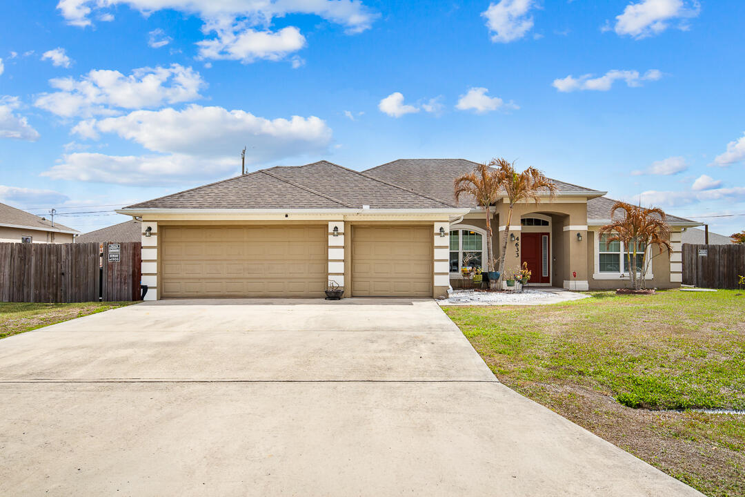 Step into the lifestyle you've been working for. This beautifully maintained 4-bedroom, 3-bath home with a dedicated office offers 2,307 square feet of purposeful living designed for buyers ready to elevate the way they live, work, and entertain. The open layout creates effortless flow, while concrete block construction and a 2015 roof deliver confidence and lasting value. Outside, an oversized fenced yard and private pool set the stage for unforgettable weekends, family time, and peaceful evenings at home. Perfectly positioned near I-95, the Turnpike, top shopping, and dining, this is where convenience meets comfort. Opportunities like this reward decisive buyers—schedule your private showing today and make your next move your best one. Qualified buyers will recognize the value fast. Go!