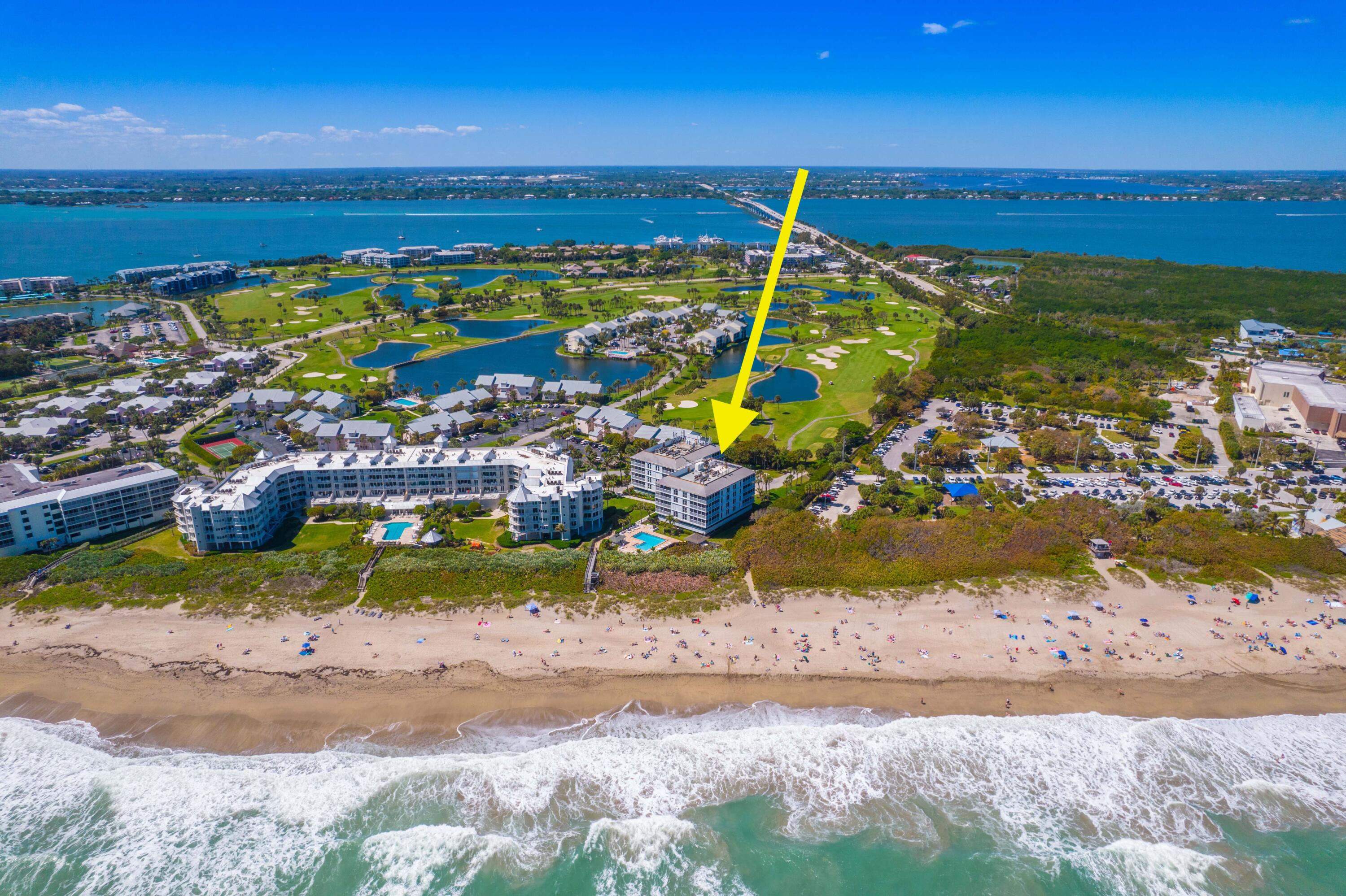 Experience luxury beachside living in Ocean Terrace, an oceanfront building within the sought-after Indian River Plantation on Hutchinson Island. This spacious 1-bedroom residence offers over 1,000 sq ft with a bright, open-concept layout, oversized bedroom, walk-in closet, and abundant storage. Enjoy a private balcony with serene views of the golf tennis courses, & lush landscaping. No special assessments, with all state required inspections & repairs completed & fully funded. Peace of mind continues with secure entry, garage parking, and impact windows. Resort-style amenities include a pool, gazebo, and private beach access just steps away—Available furnished or unfurnished.