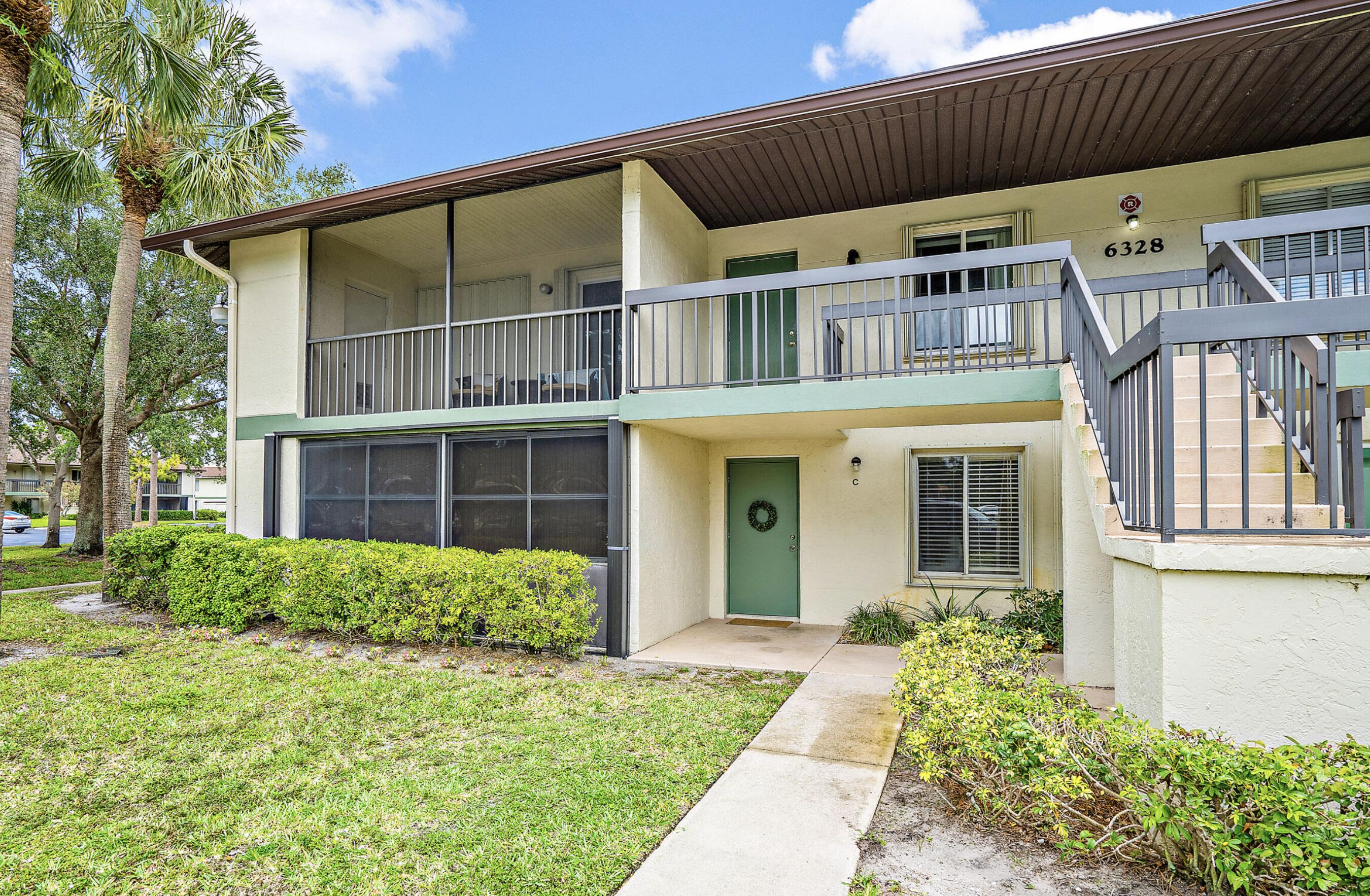 Adorable first floor unit. This 2 bed 2 bath condo has it all! New AC, water heater and accordion shutters. New hurricane impact front door. Roof was just replaced, and bathrooms were replaced in 2019. The patio is enclosed and screened. Washer/Dryer in unit. 2 assigned parking spaces. Community has pool, tennis, area to wash car and is close to I-95, shopping, restaurants & more. WATER AND BASIC CABLE INCLUDED -- Can be partially Furnished or Unfurnished.